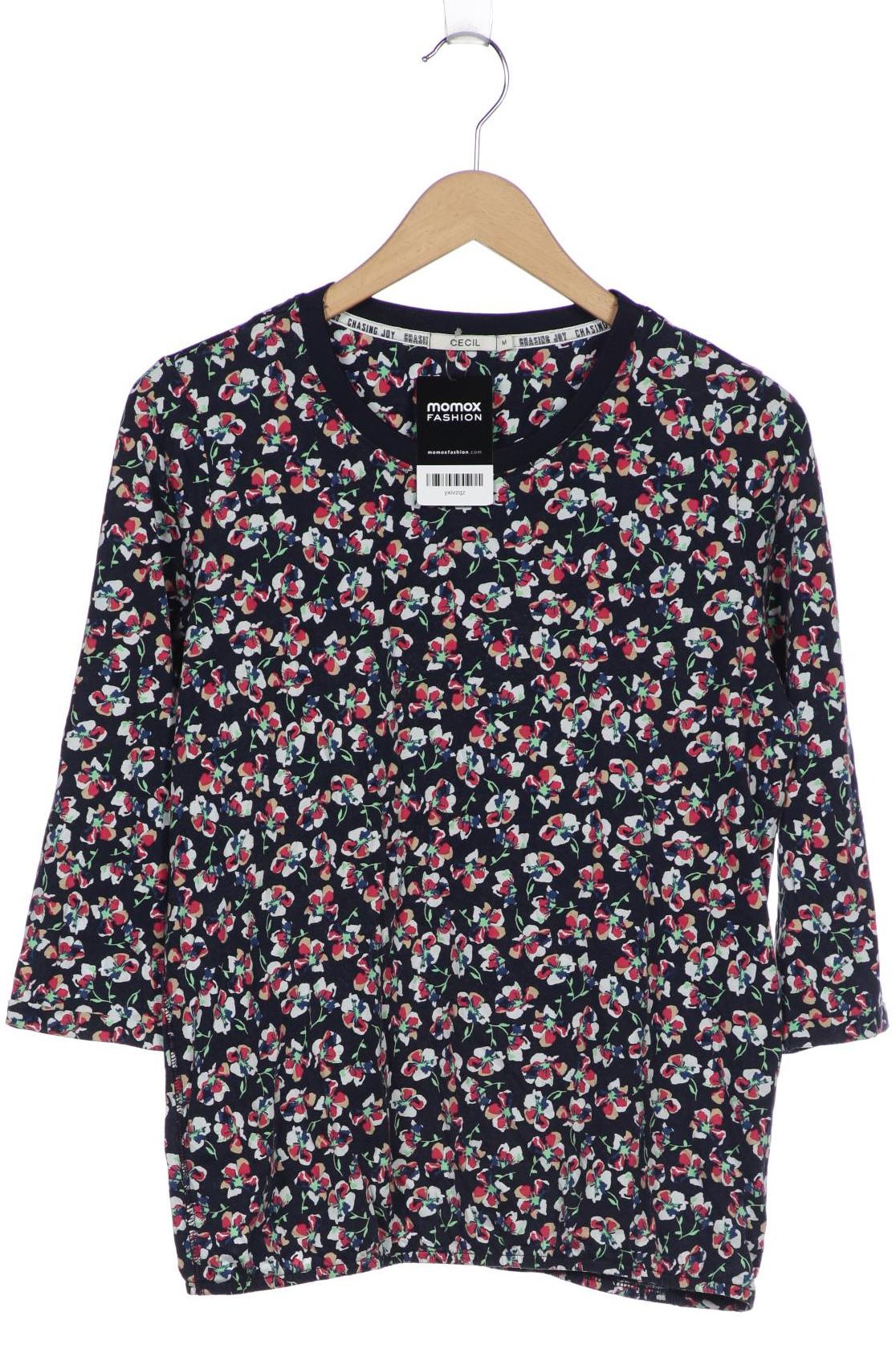 

Cecil Damen Langarmshirt, marineblau, Gr. 38