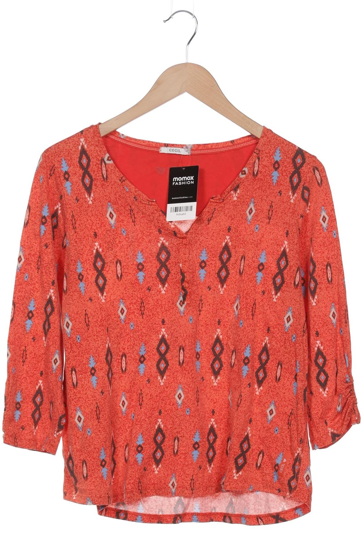 

Cecil Damen Langarmshirt, rot, Gr. 42