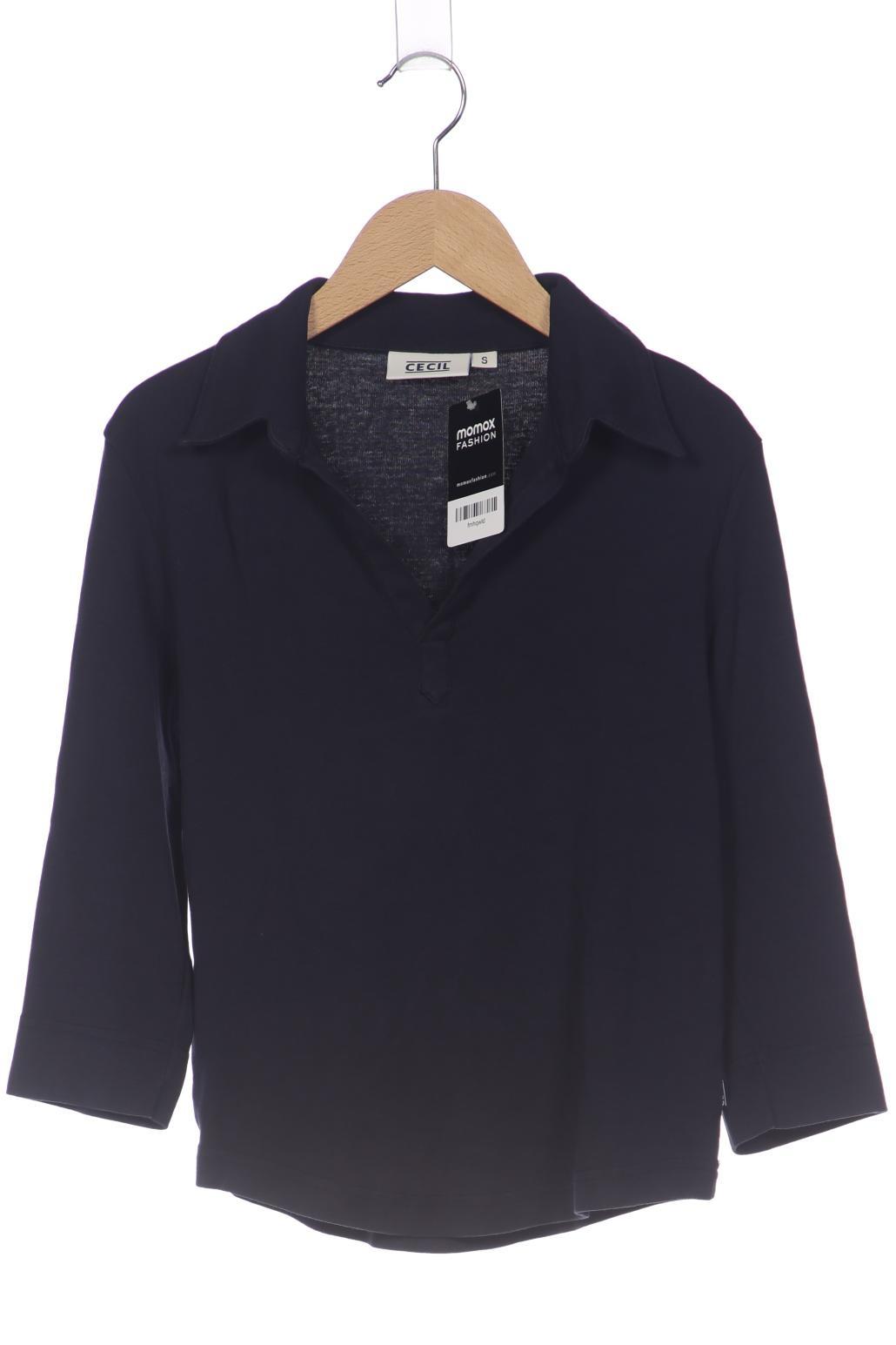 

Cecil Damen Langarmshirt, marineblau, Gr. 36