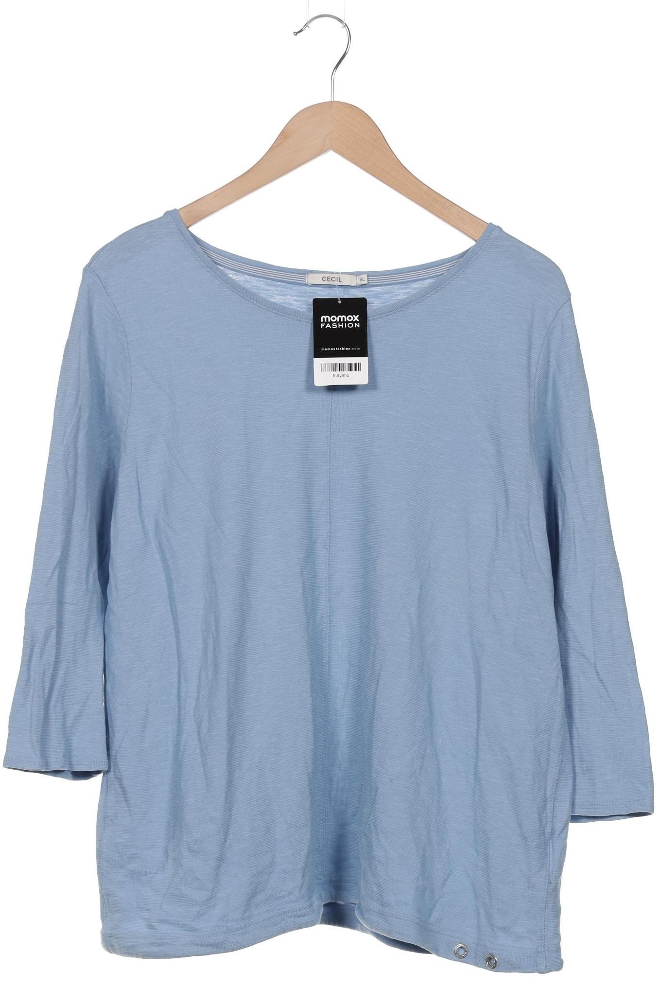 

Cecil Damen Langarmshirt, blau, Gr. 44