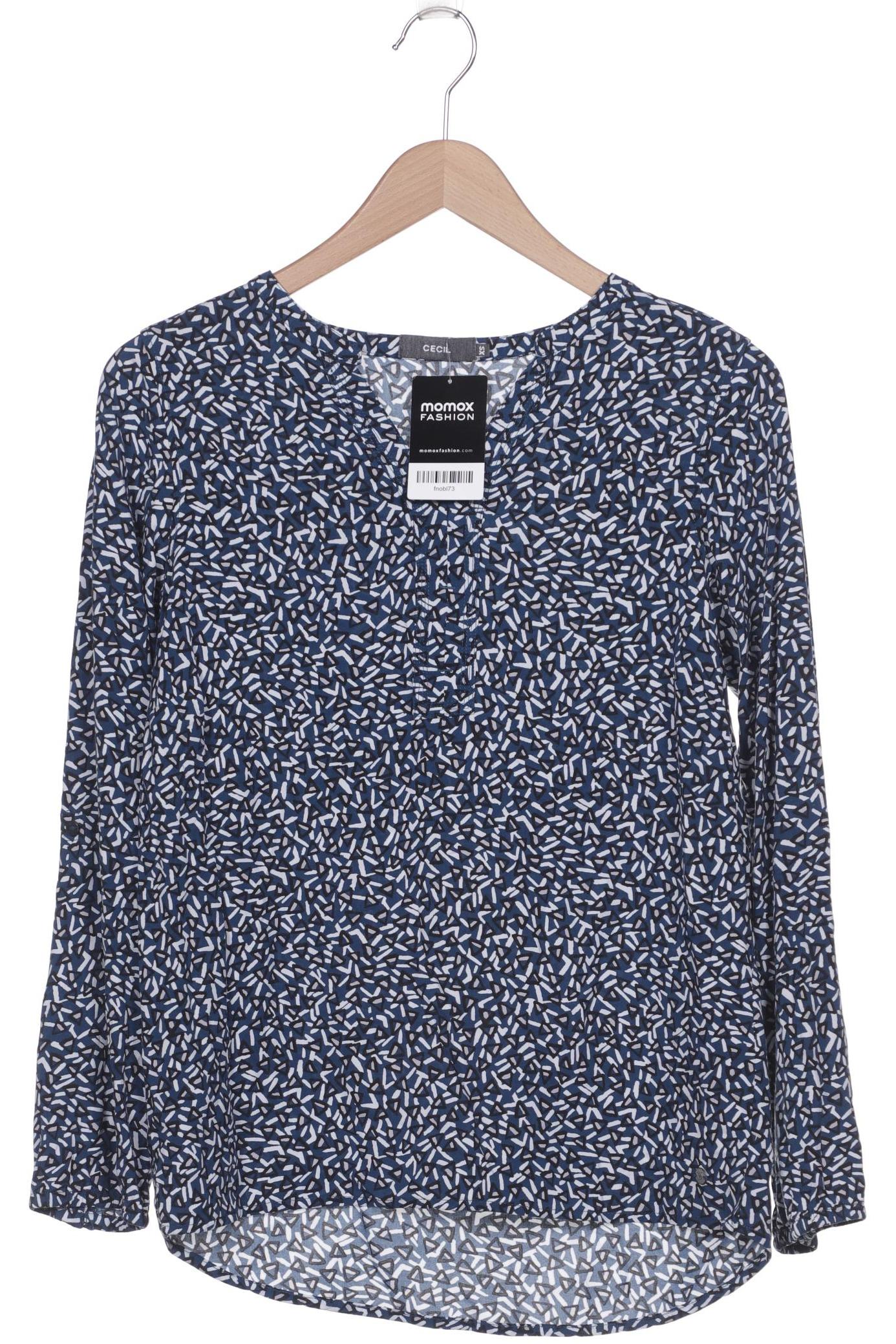 

CECIL Damen Langarmshirt, blau