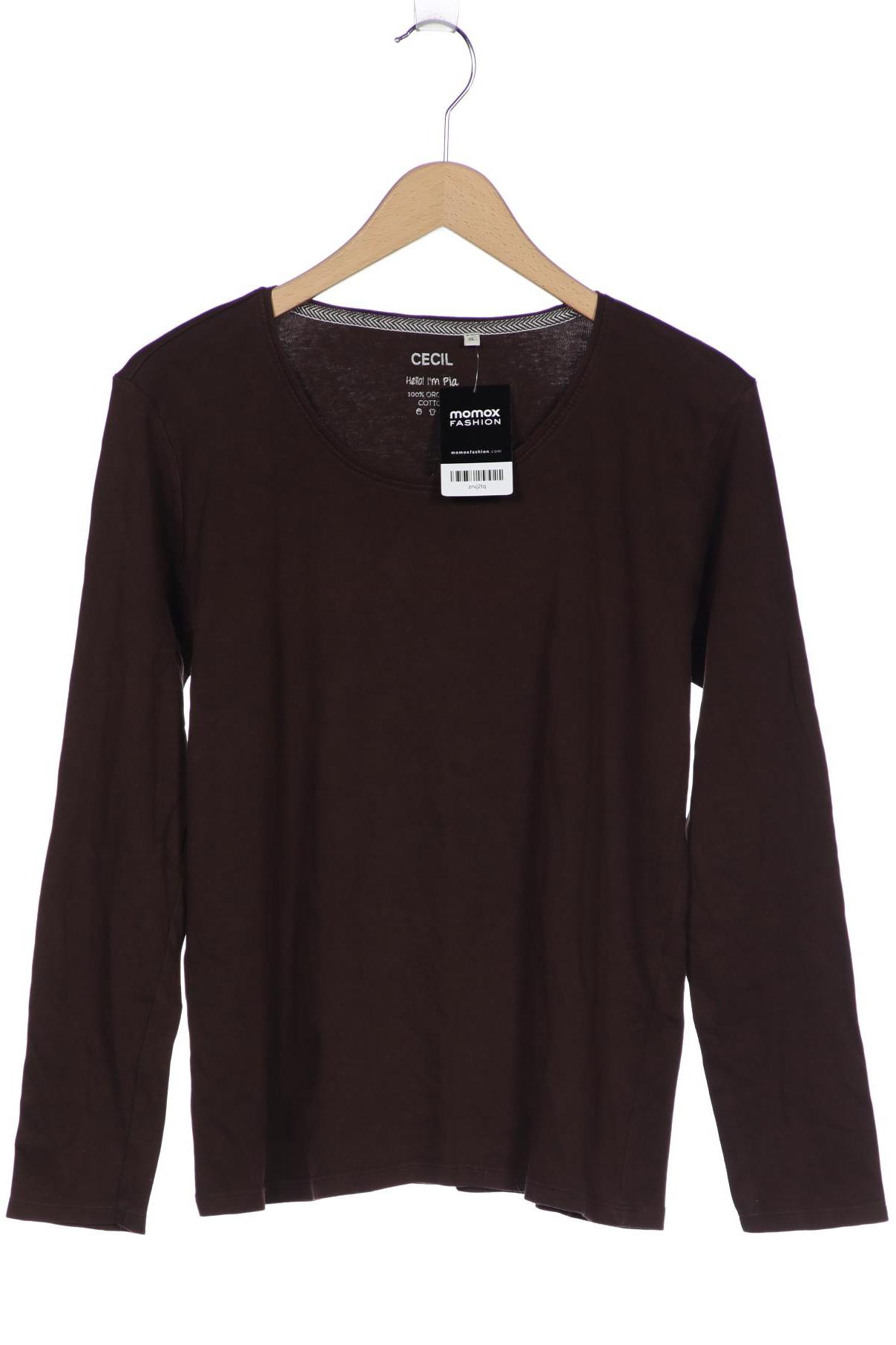 

CECIL Damen Langarmshirt, braun