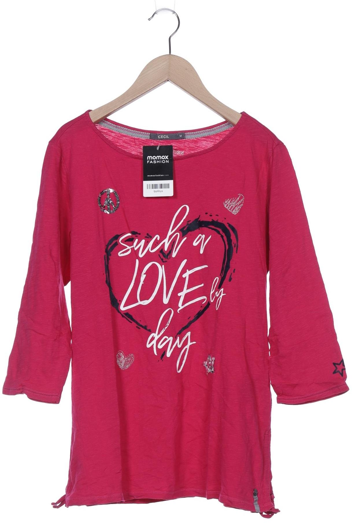 Thumbnail - Cecil Damen Langarmshirt, pink, Gr. 38