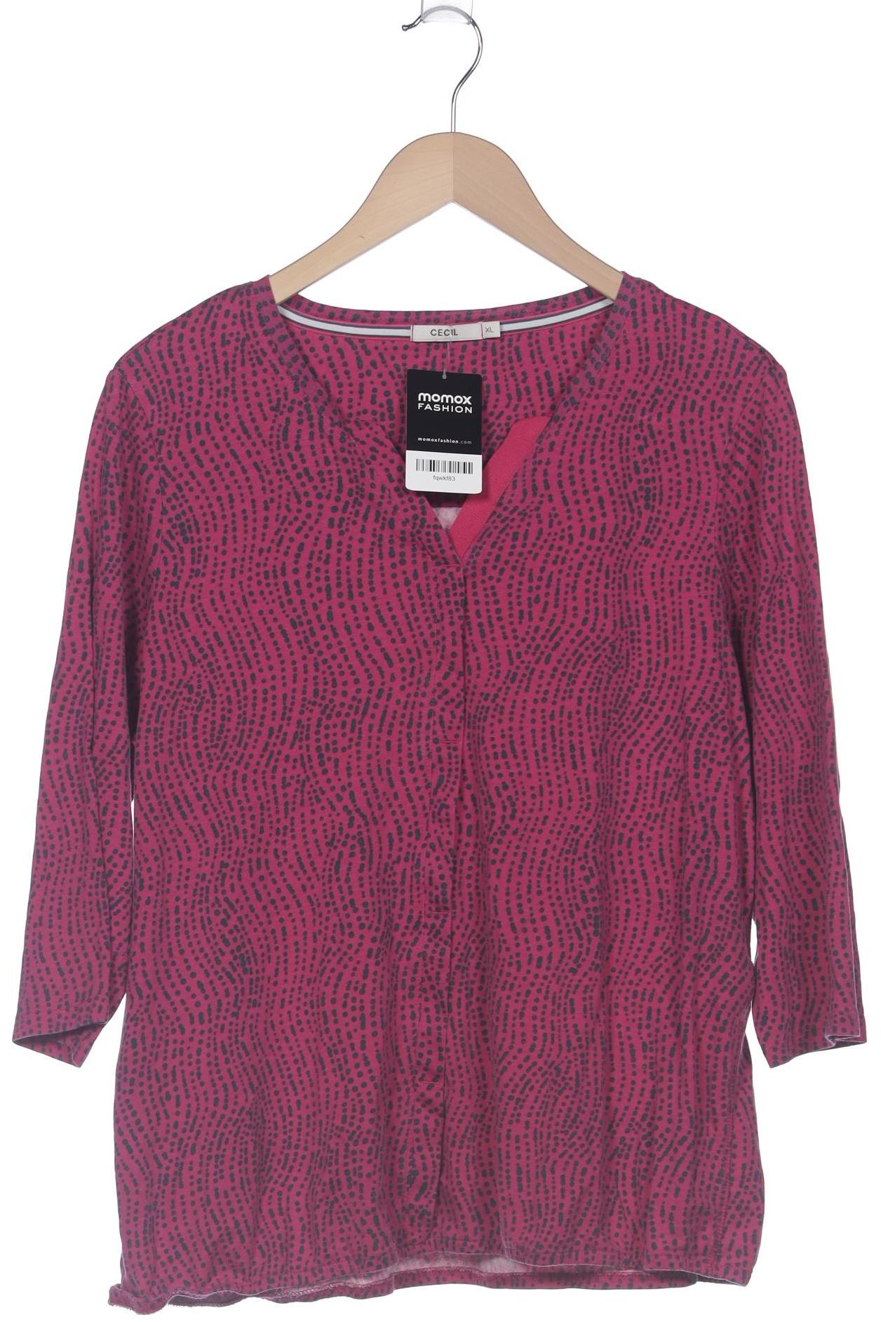 

Cecil Damen Langarmshirt, pink, Gr. 44