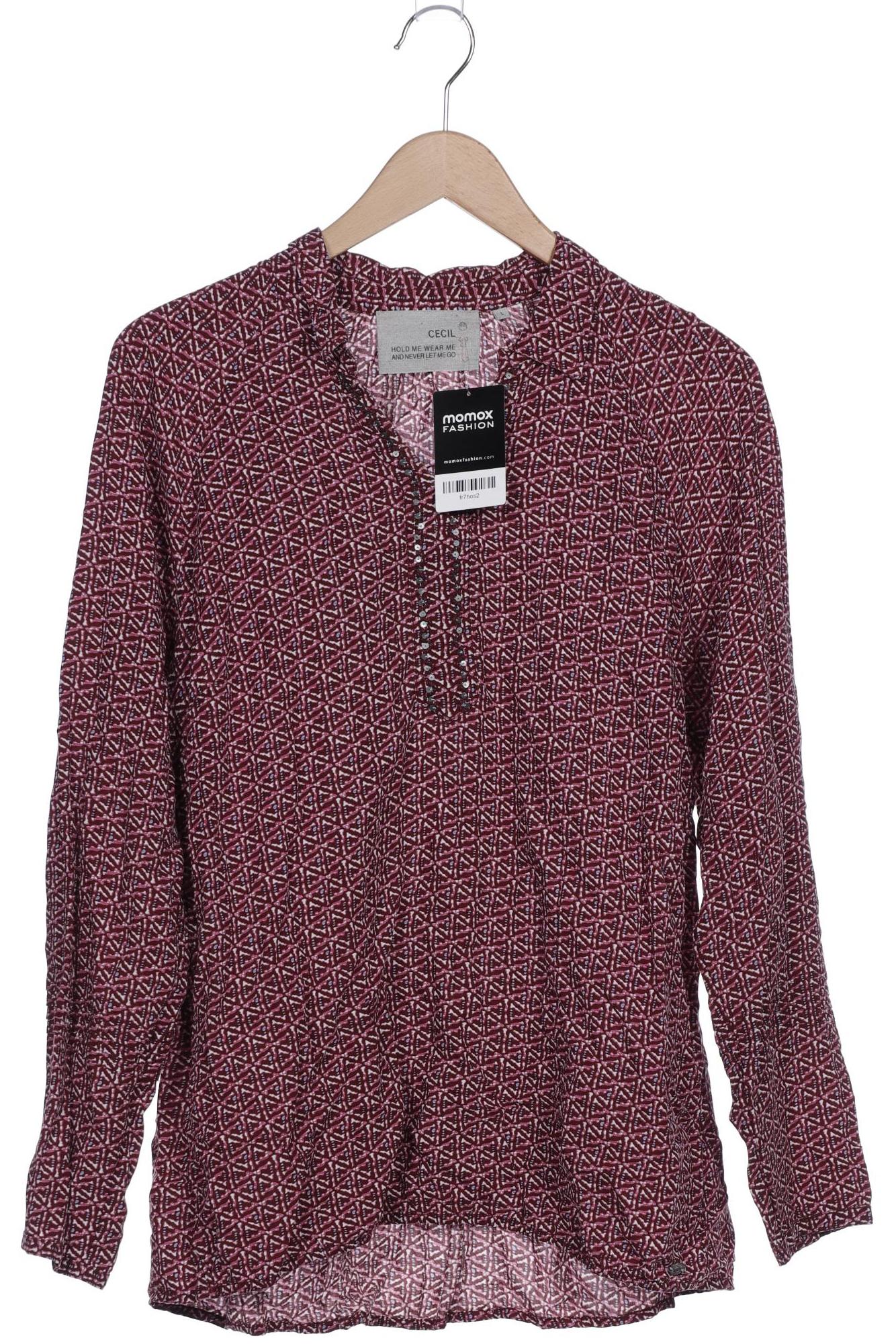 

CECIL Damen Langarmshirt, bordeaux