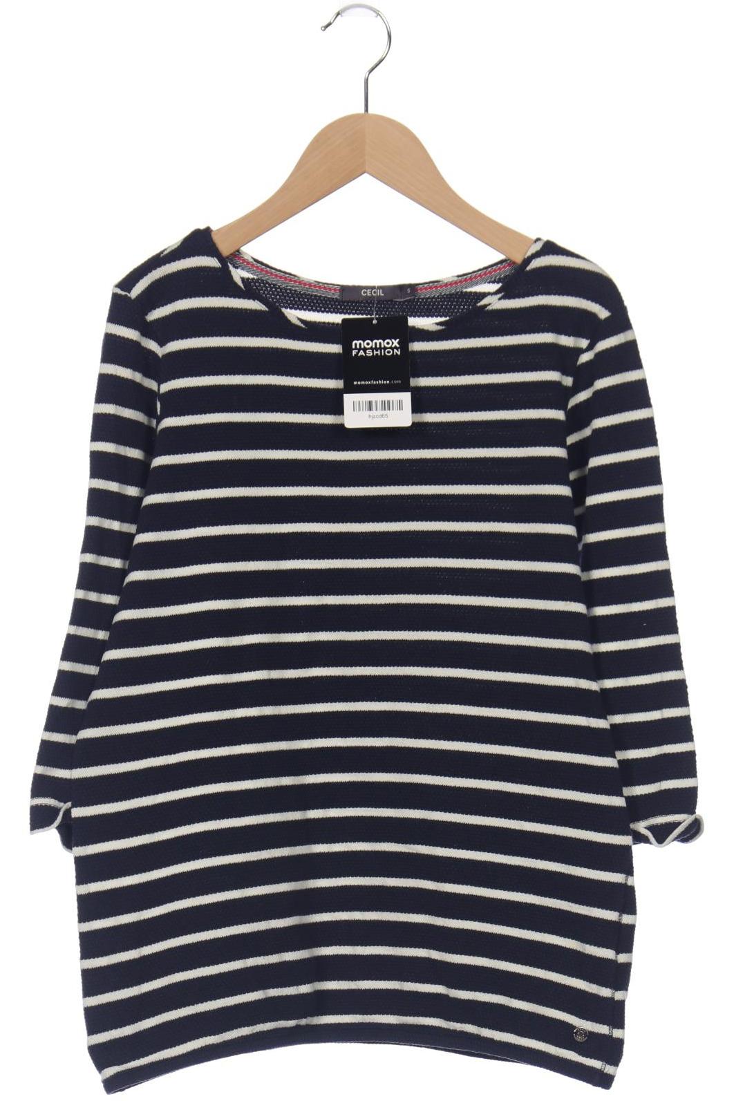 

Cecil Damen Langarmshirt, marineblau, Gr. 36