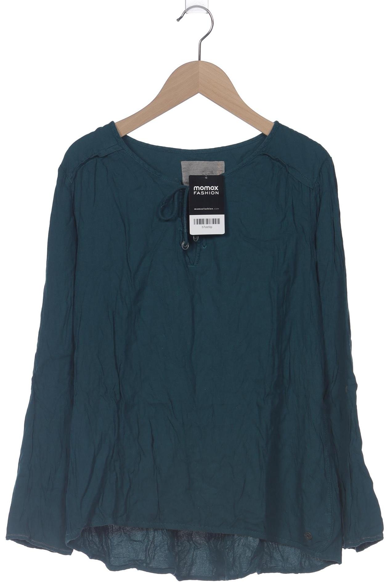 

Cecil Damen Langarmshirt, türkis, Gr. 42