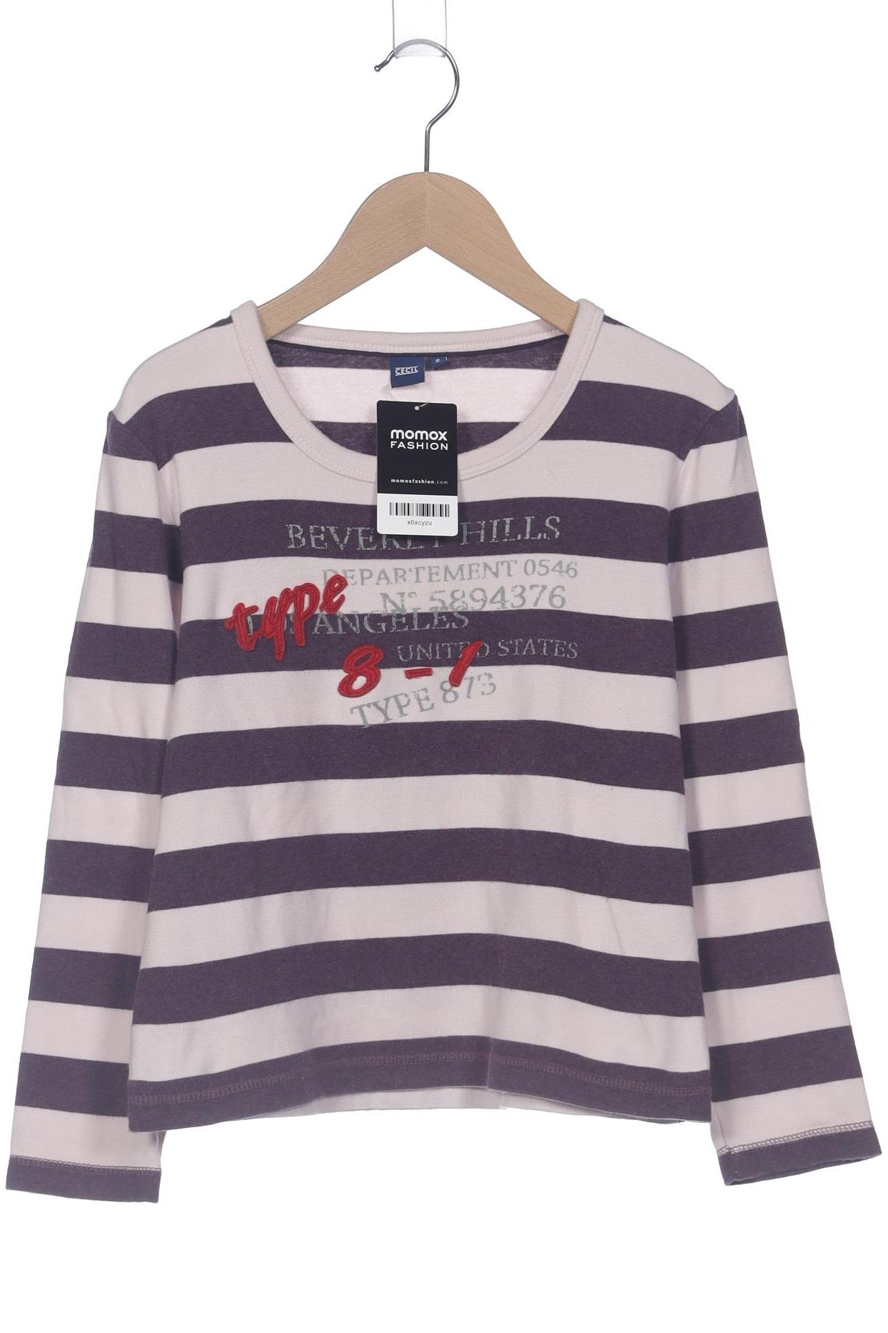 

Cecil Damen Langarmshirt, flieder, Gr. 36