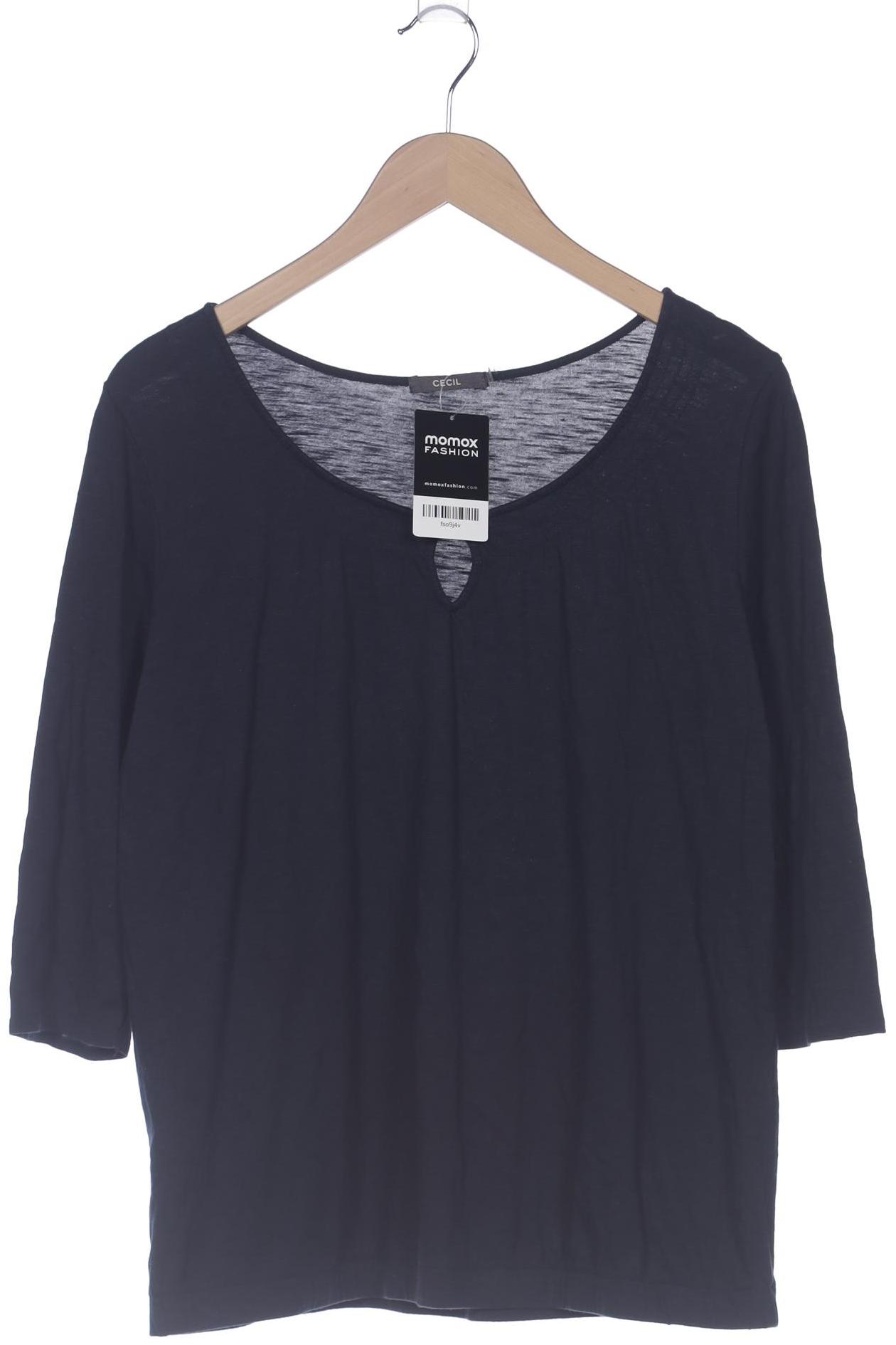 

Cecil Damen Langarmshirt, marineblau, Gr. 44