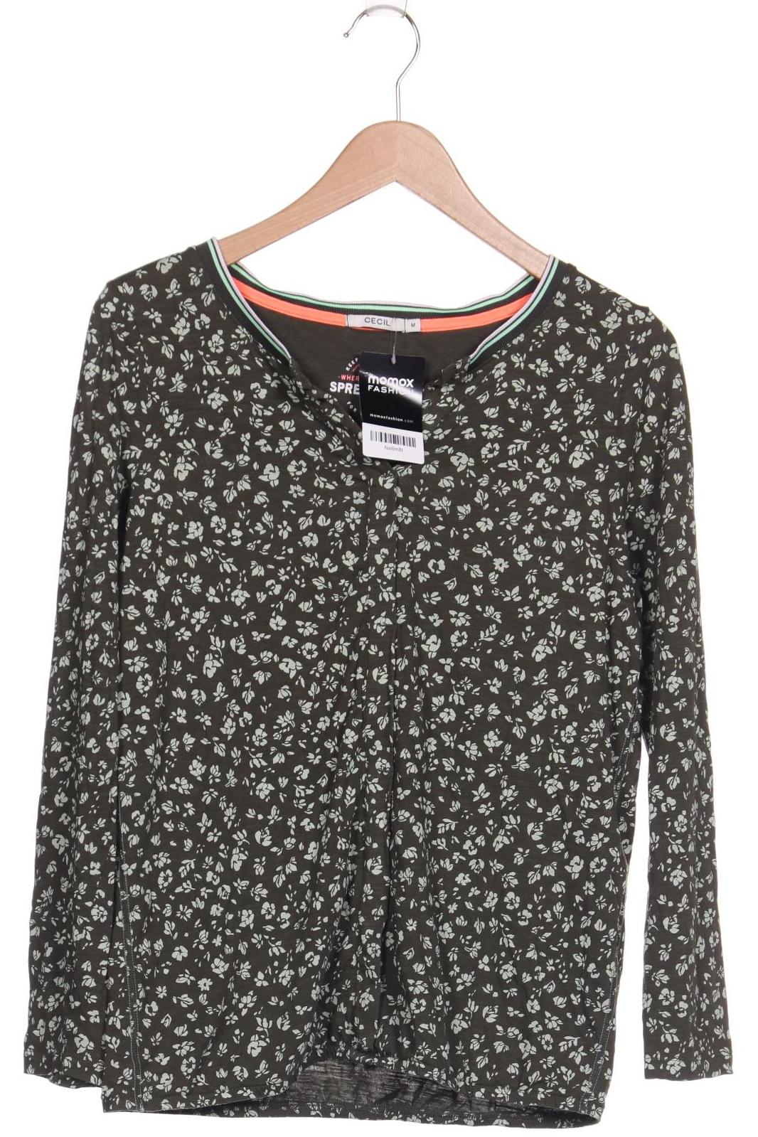 

CECIL Damen Langarmshirt, grün