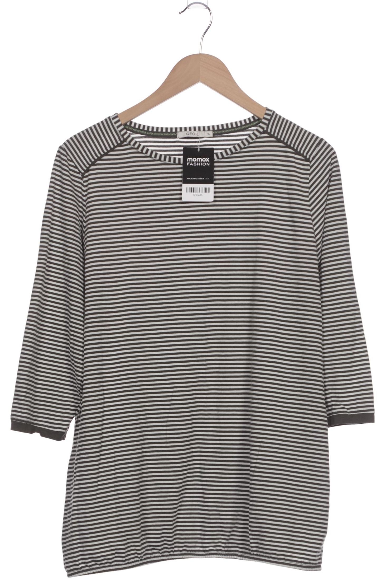 

Cecil Damen Langarmshirt, grau, Gr. 44