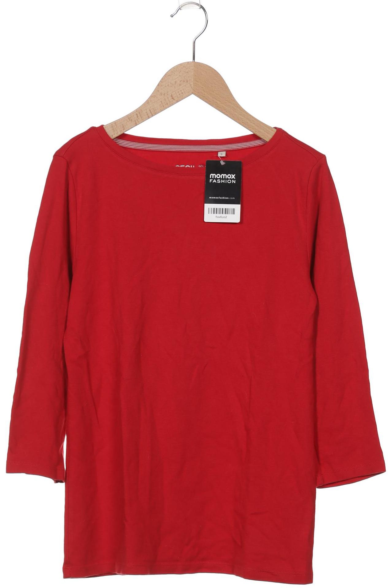

Cecil Damen Langarmshirt, rot, Gr. 36