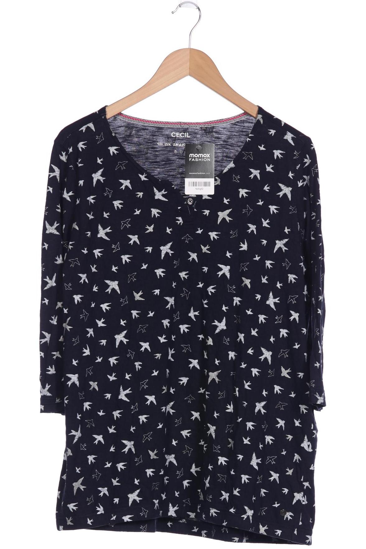 

CECIL Damen Langarmshirt, marineblau