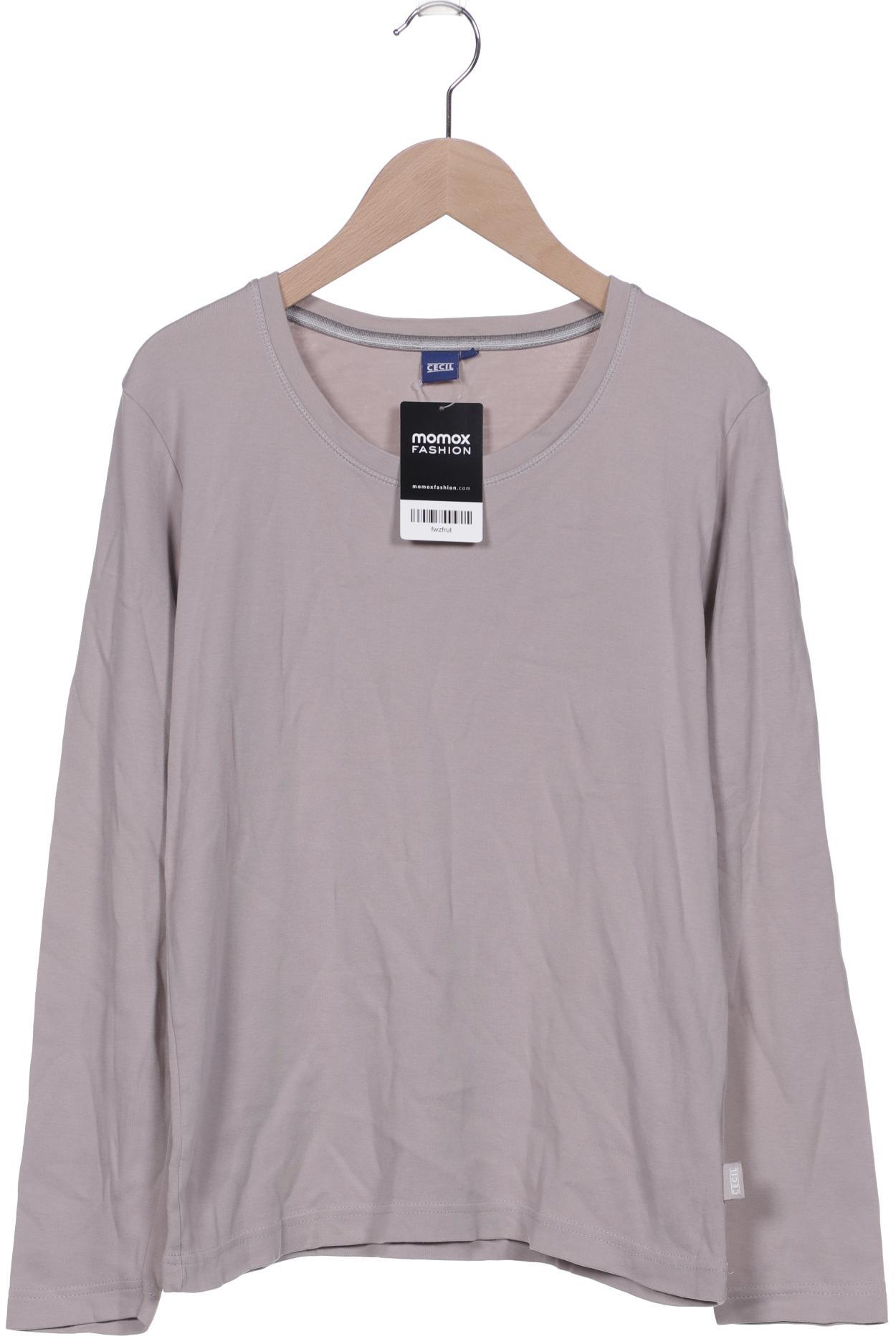 

CECIL Damen Langarmshirt, grau