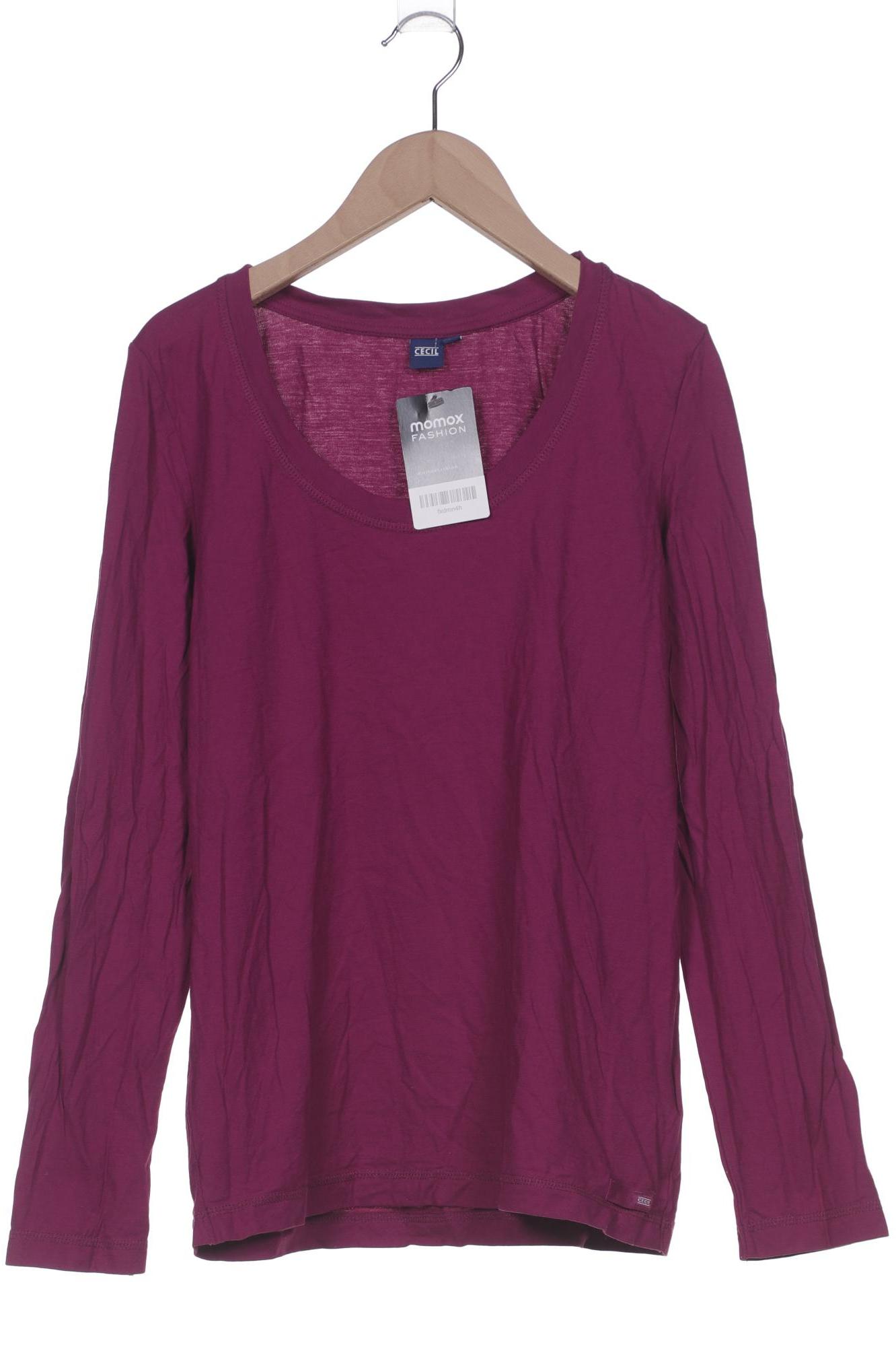 

Cecil Damen Langarmshirt, pink, Gr. 38
