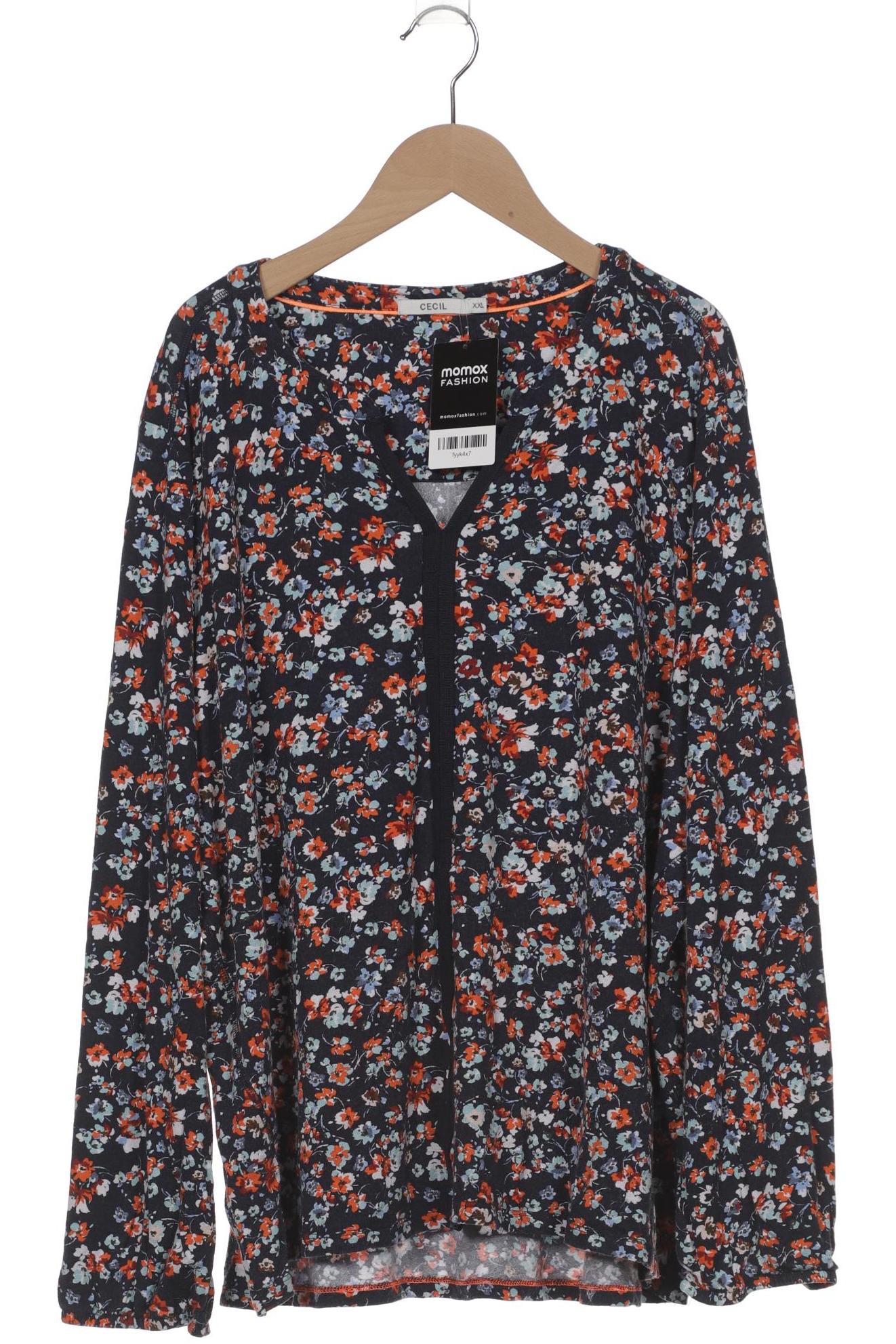

Cecil Damen Langarmshirt, marineblau, Gr. 46