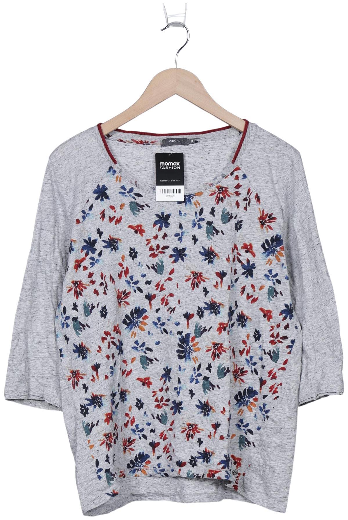 

Cecil Damen Langarmshirt, grau, Gr. 44