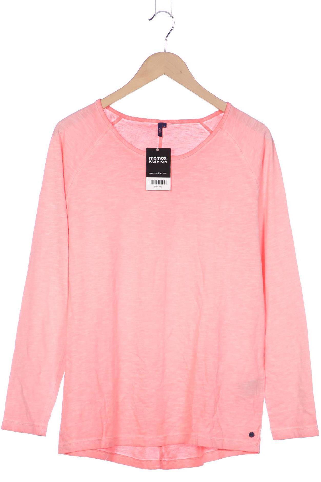 

Cecil Damen Langarmshirt, pink, Gr. 42