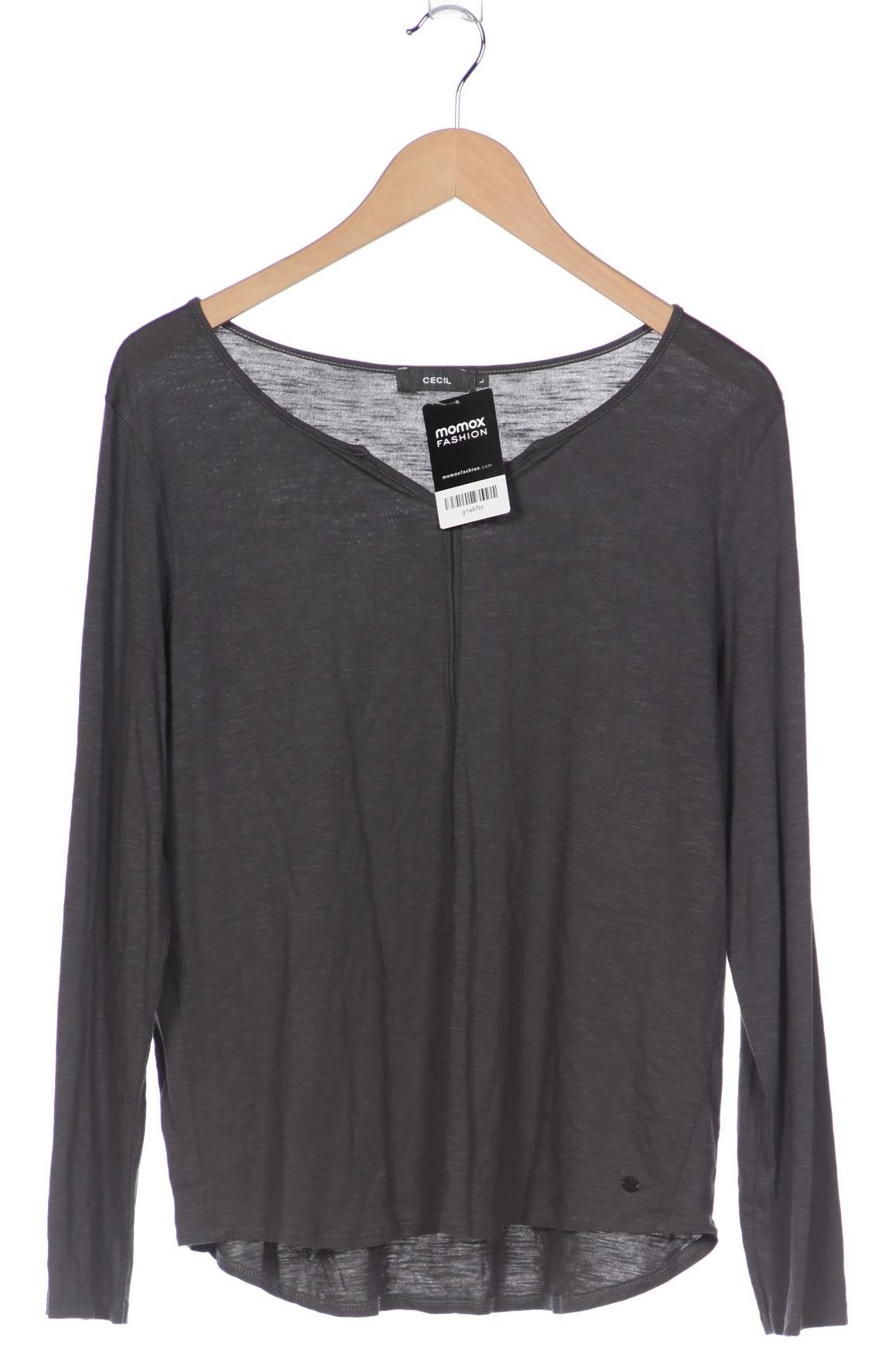 

CECIL Damen Langarmshirt, grau