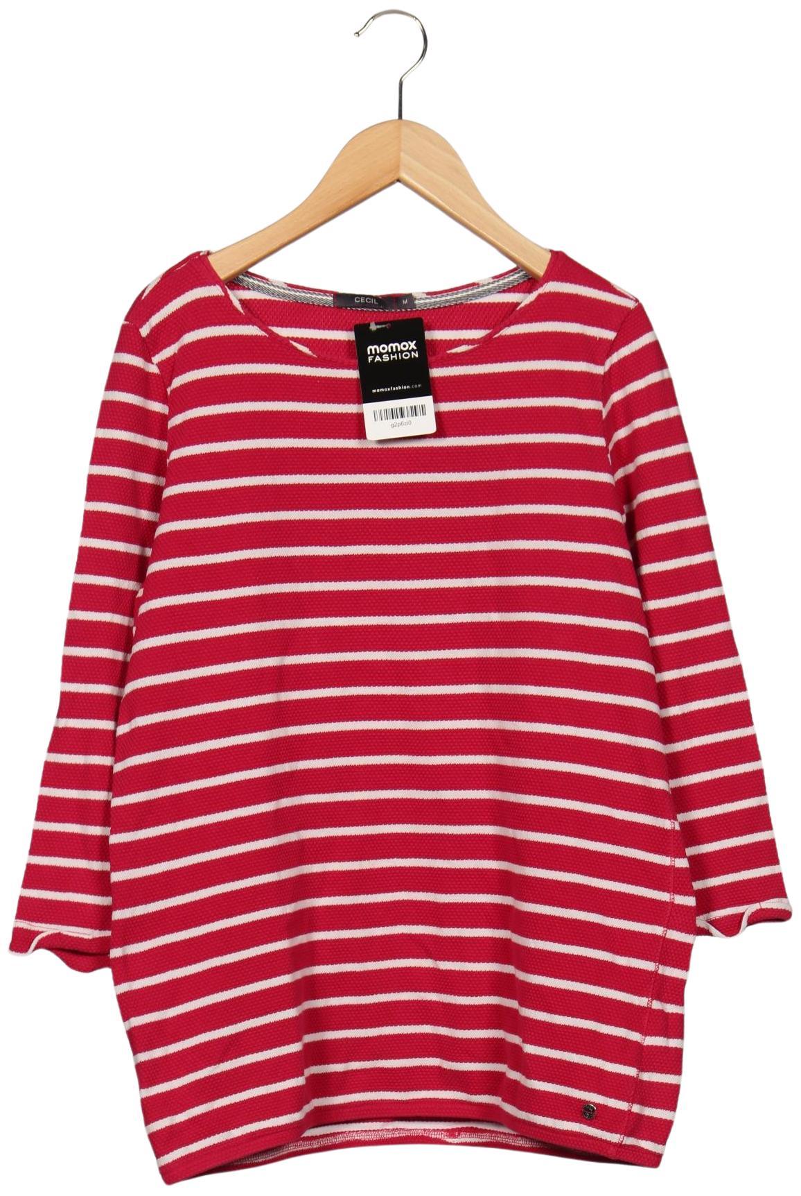 

Cecil Damen Langarmshirt, pink, Gr. 38