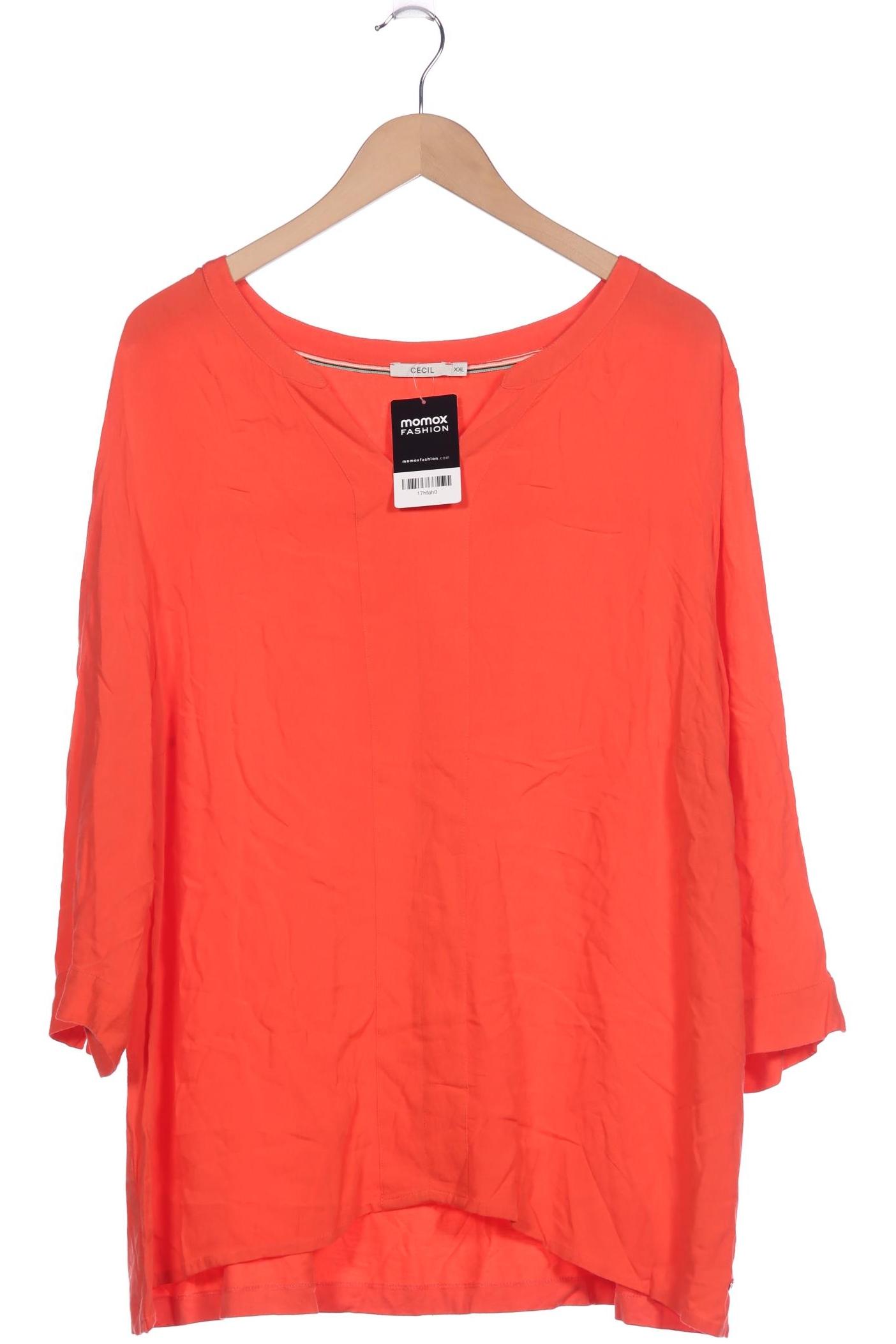 

Cecil Damen Langarmshirt, orange, Gr. 46