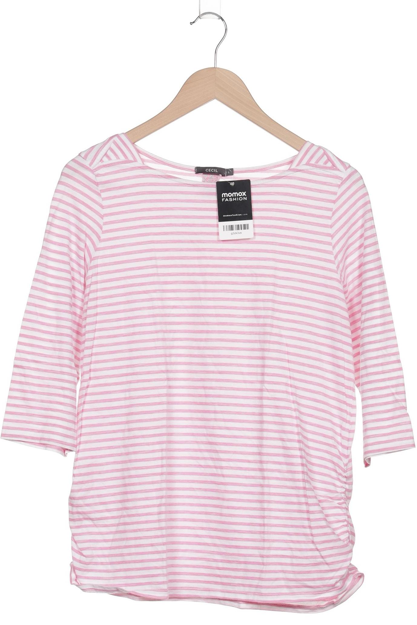 

Cecil Damen Langarmshirt, pink, Gr. 42