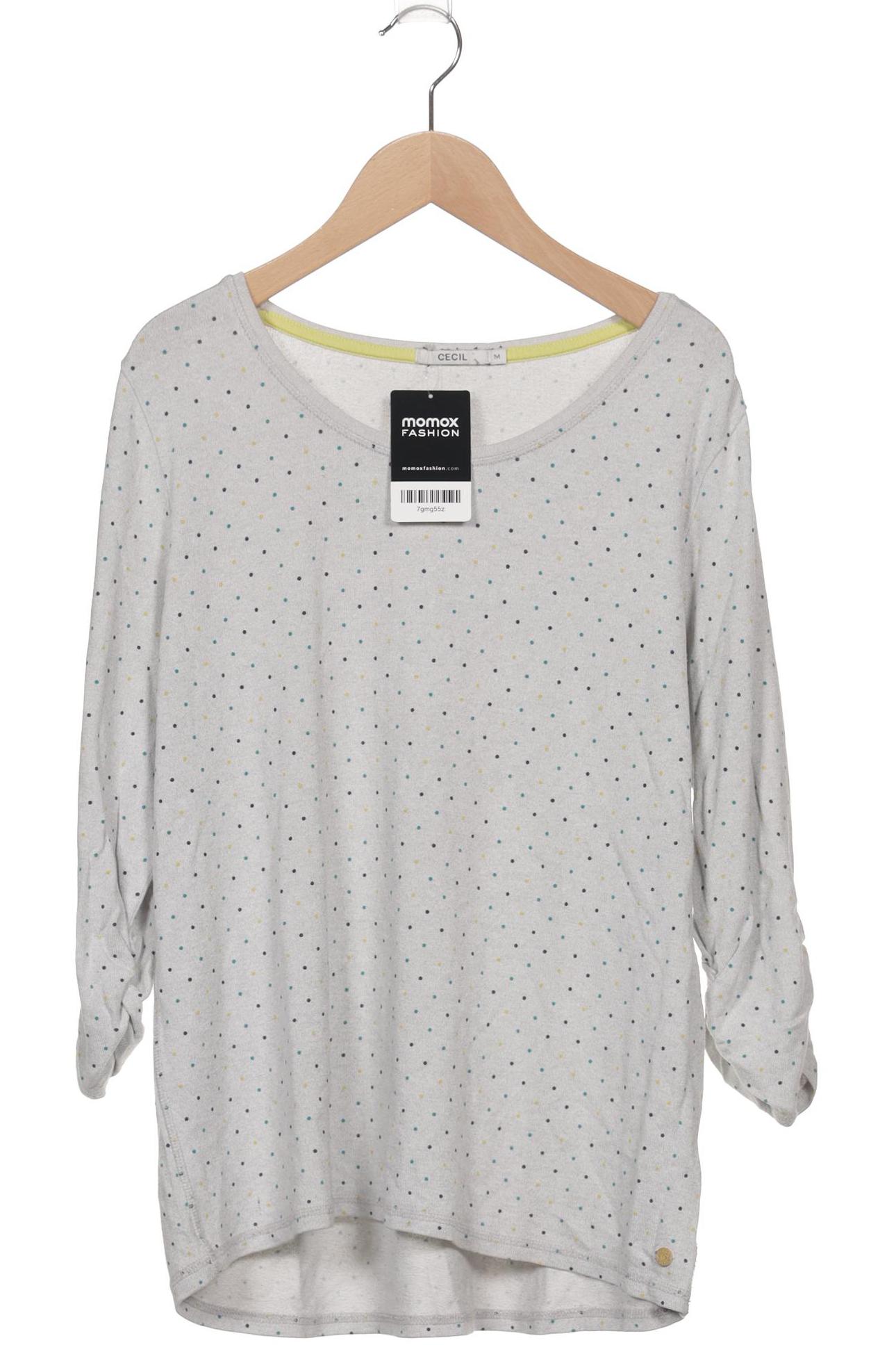 

Cecil Damen Langarmshirt, grau, Gr. 38