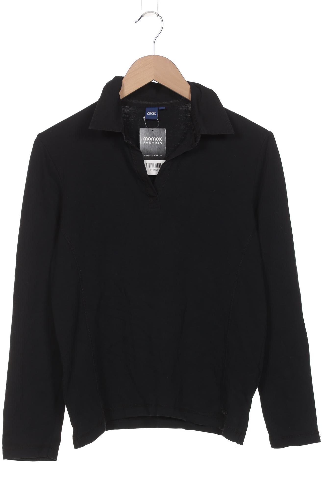 

Cecil Damen Langarmshirt, marineblau, Gr. 42