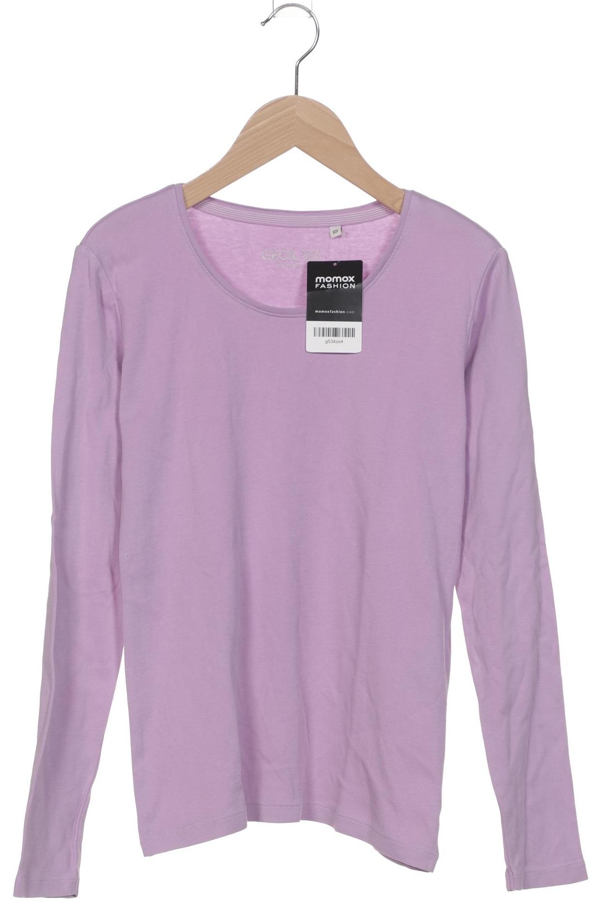 

Cecil Damen Langarmshirt, weiß, Gr. 34