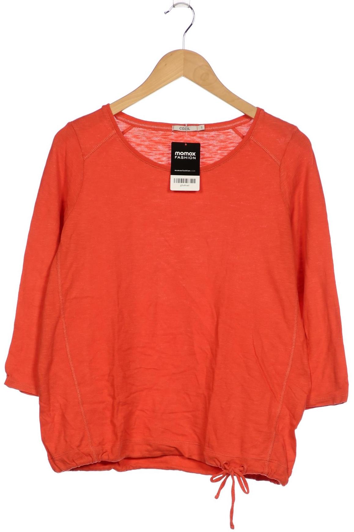 

Cecil Damen Langarmshirt, rot, Gr. 36