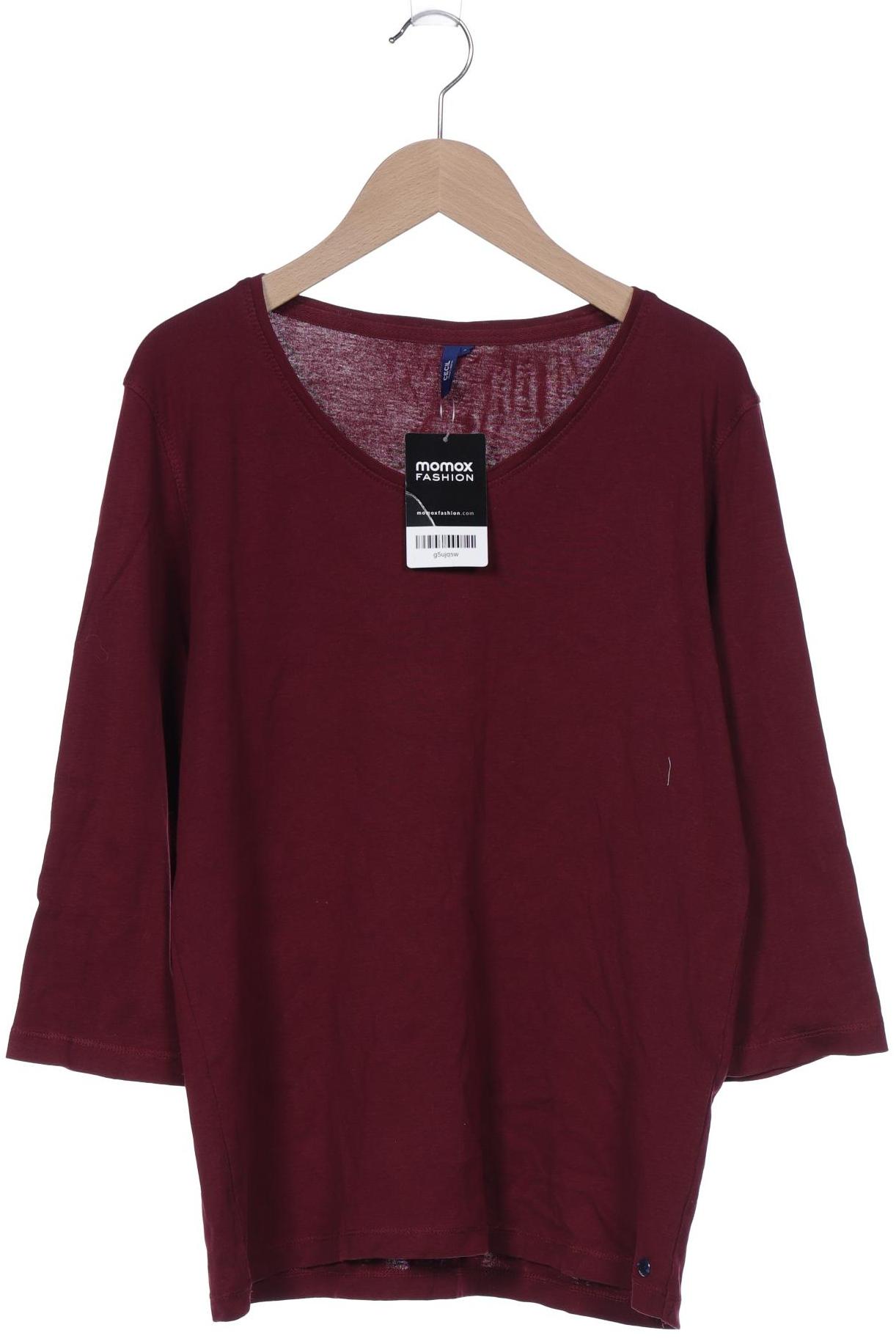 

CECIL Damen Langarmshirt, bordeaux