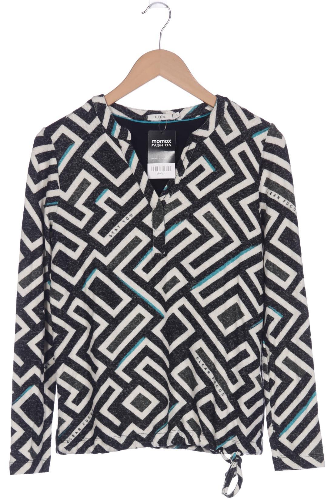 

Cecil Damen Langarmshirt, grau, Gr. 36