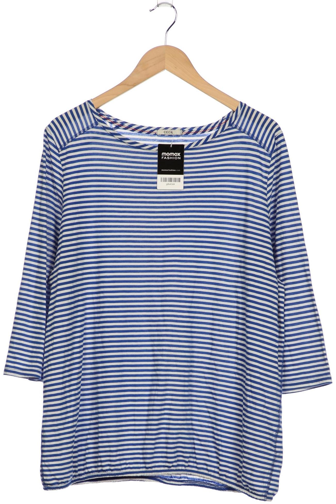 

Cecil Damen Langarmshirt, blau, Gr. 48
