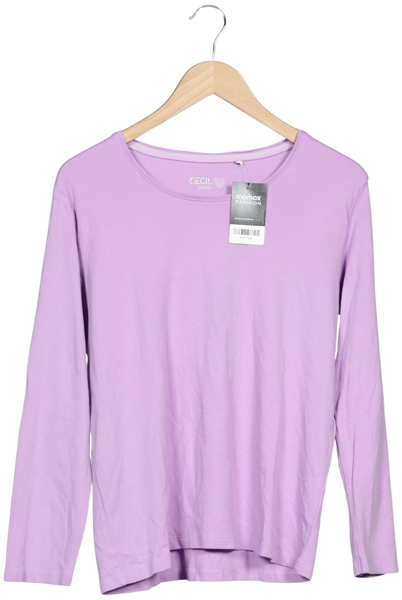 

Cecil Damen Langarmshirt, flieder, Gr. 44