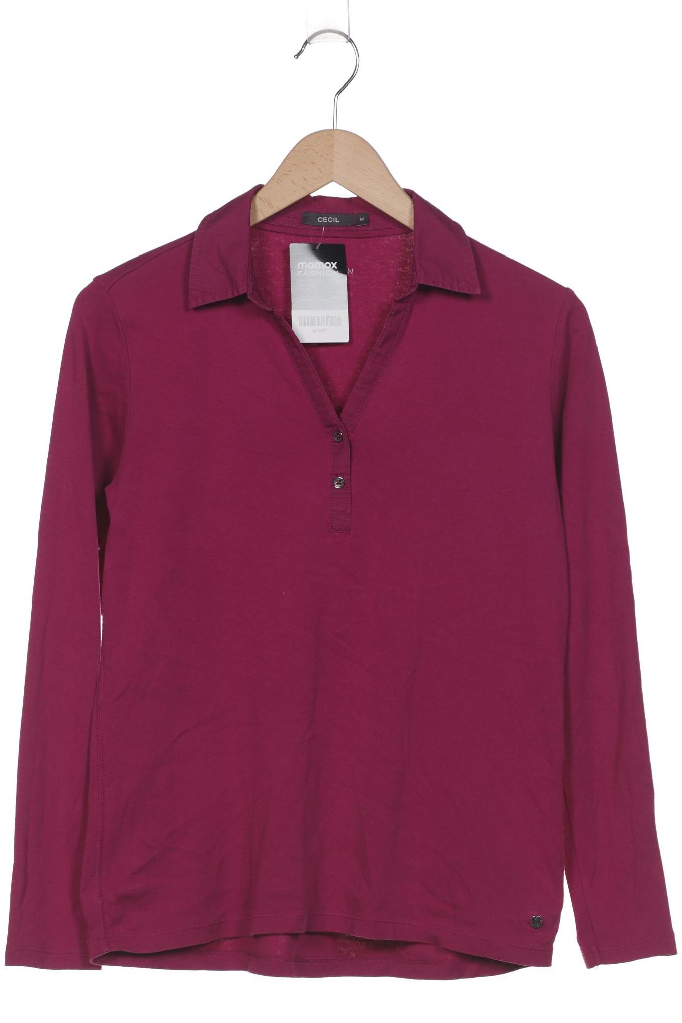 

Cecil Damen Langarmshirt, pink, Gr. 38