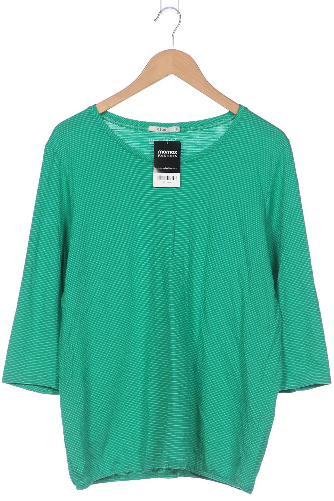

Cecil Damen Langarmshirt, grün, Gr. 44