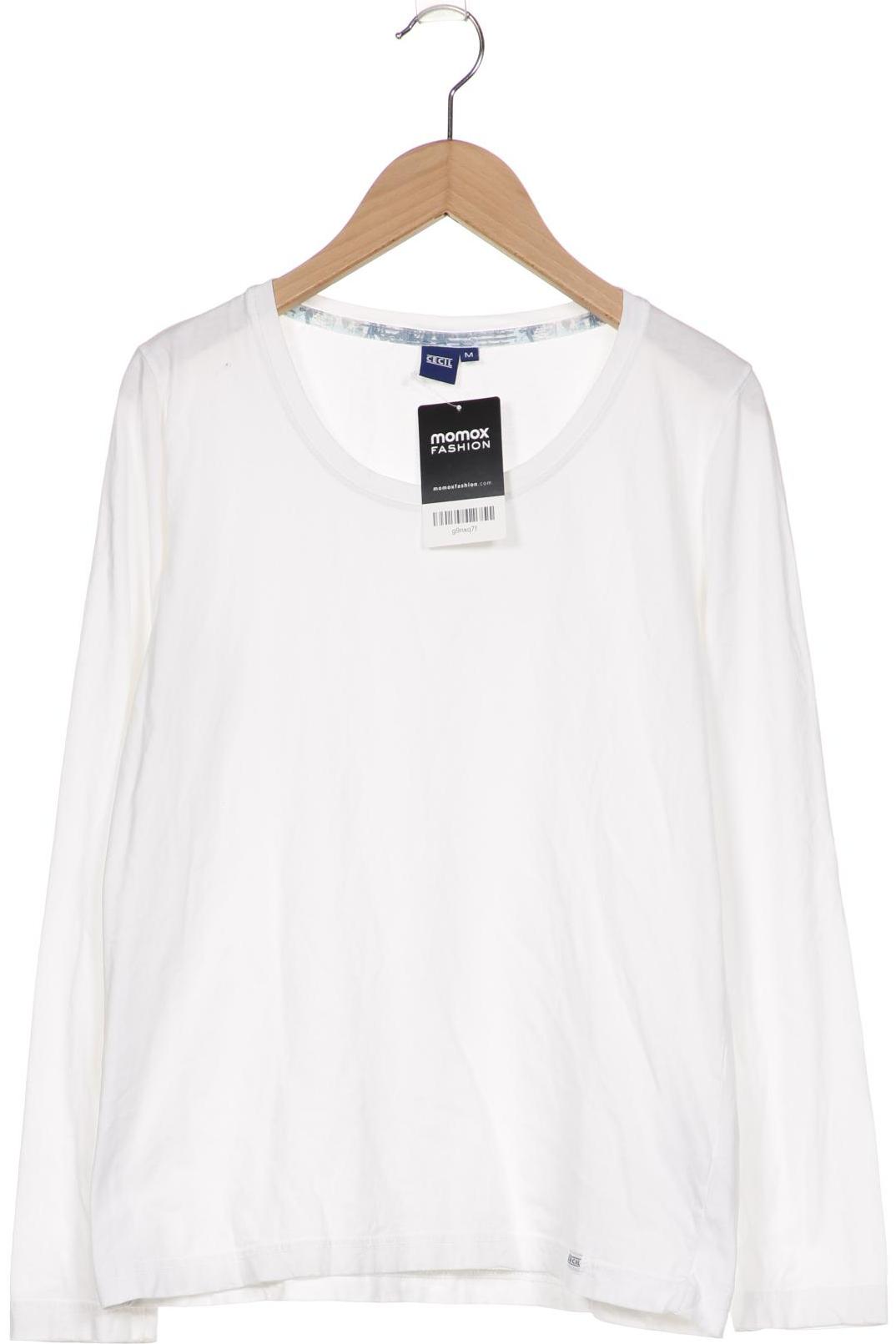 

CECIL Damen Langarmshirt, weiß