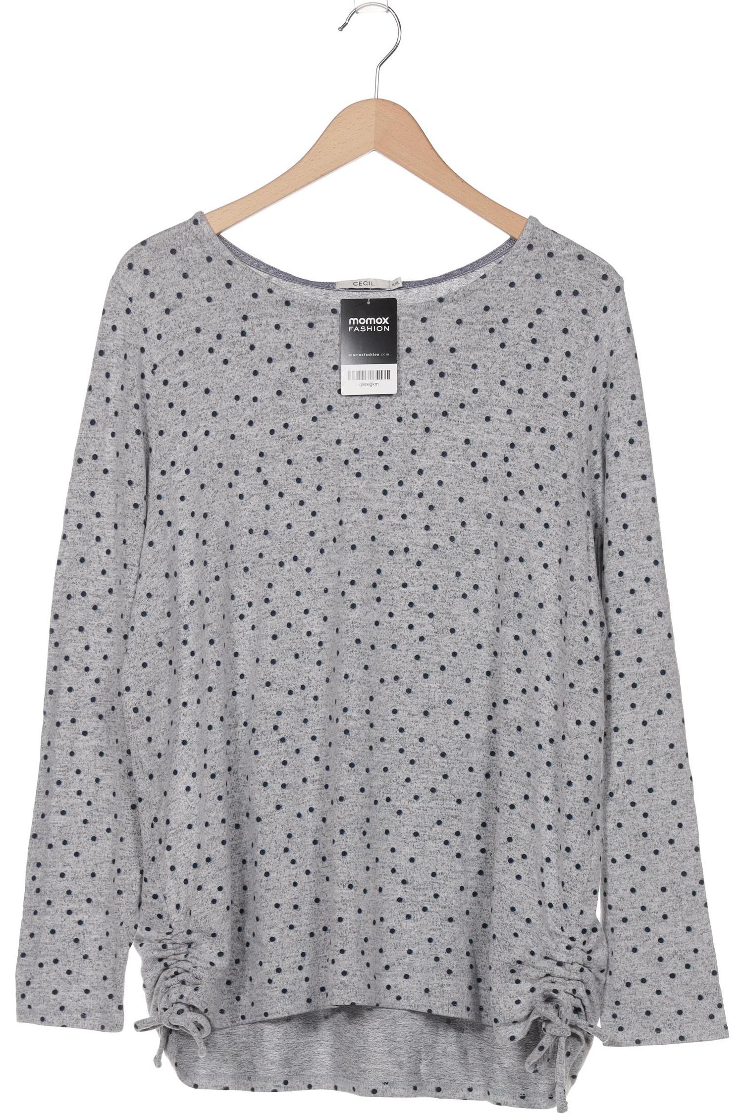 

Cecil Damen Langarmshirt, grau, Gr. 46