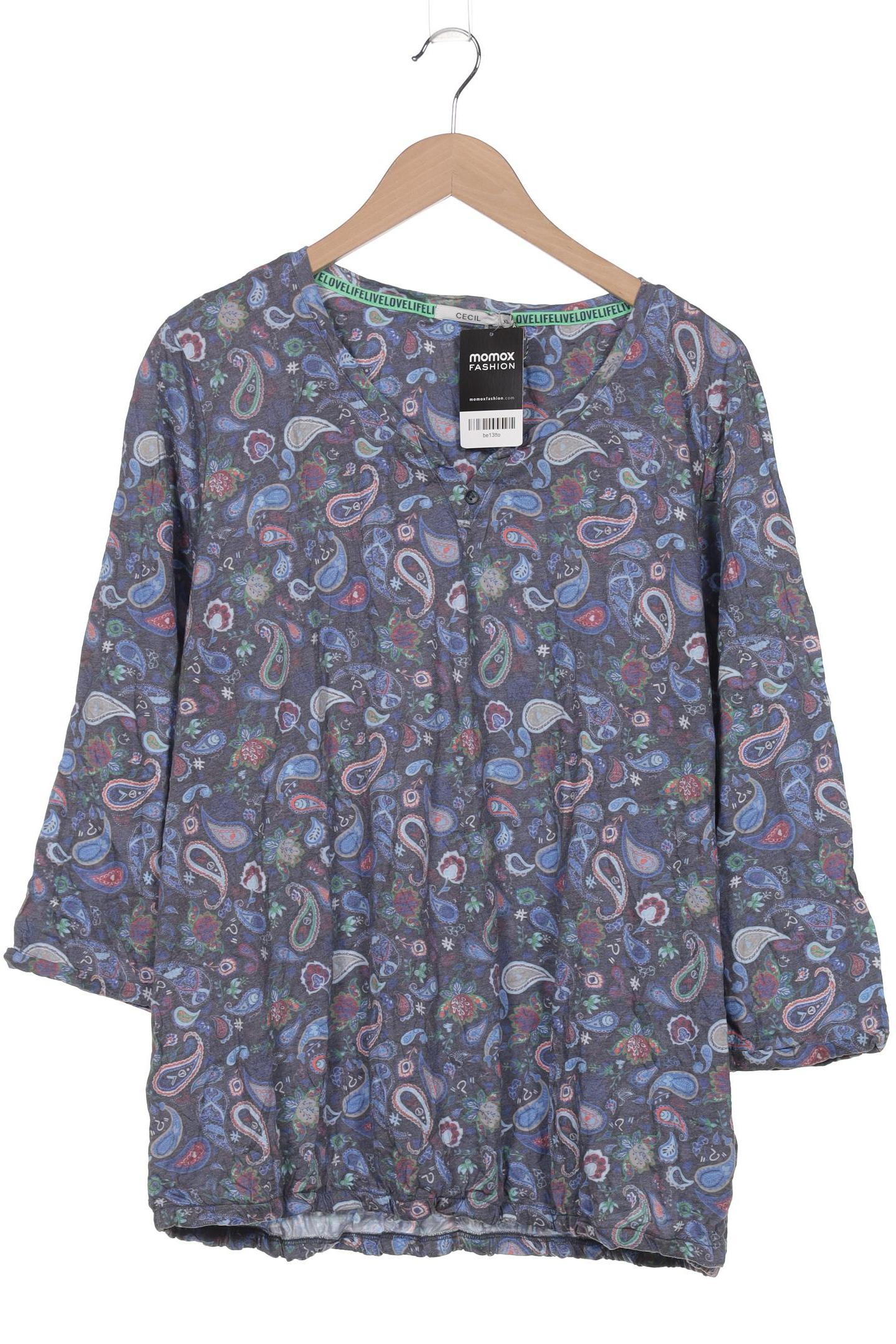 

Cecil Damen Langarmshirt, grau, Gr. 44