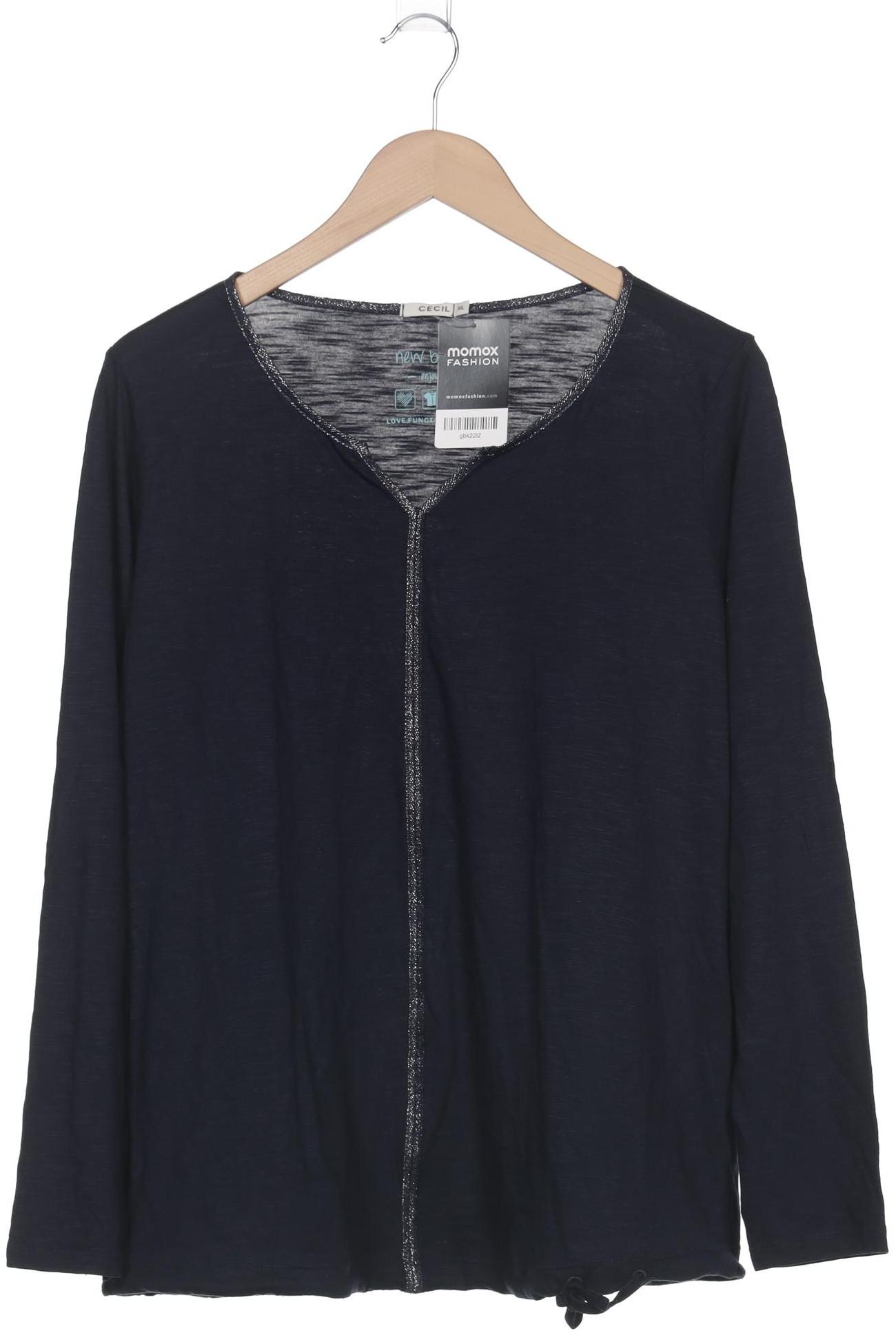 

Cecil Damen Langarmshirt, marineblau, Gr. 44