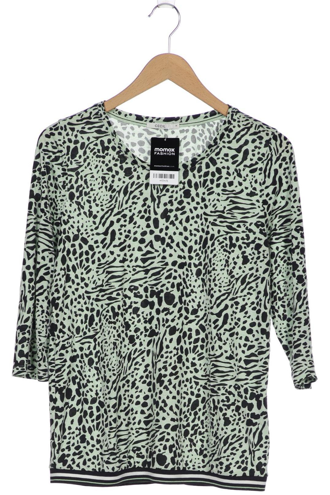 

Cecil Damen Langarmshirt, hellgrün, Gr. 38