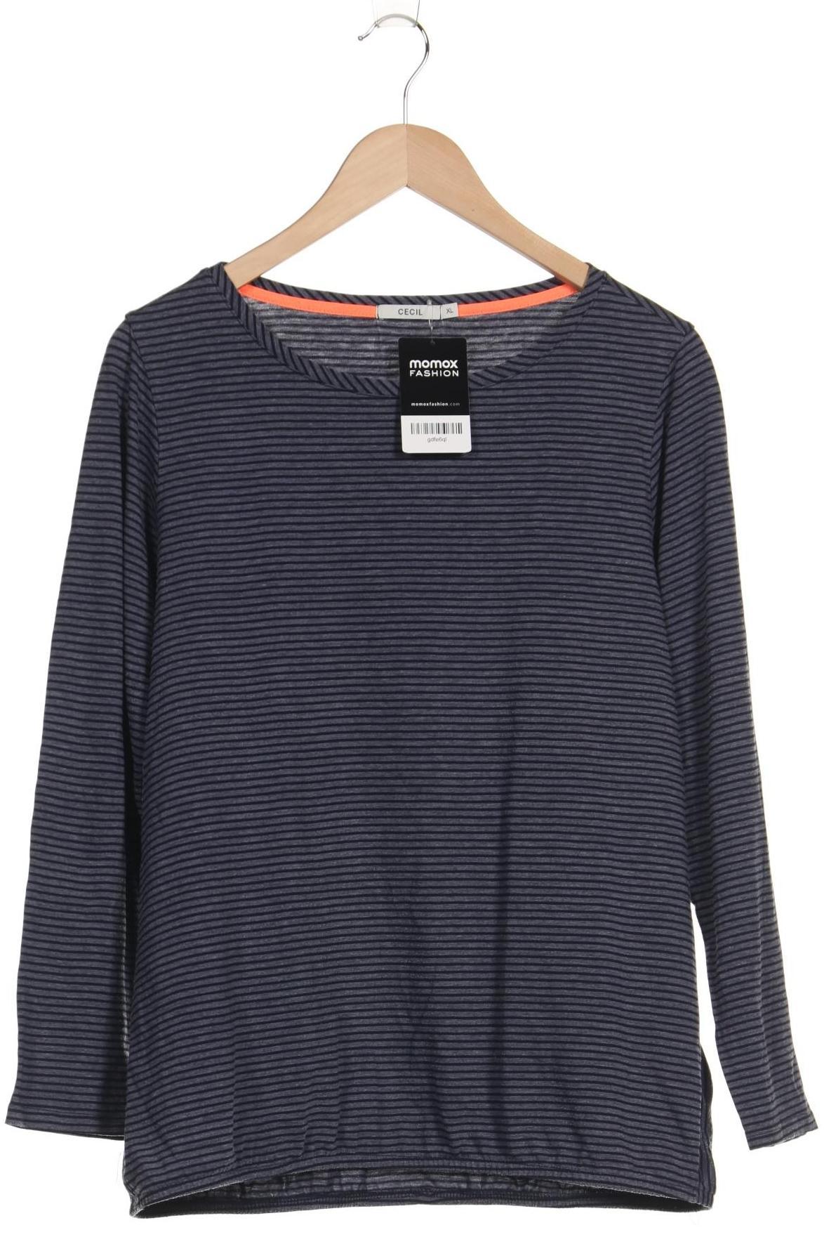 

Cecil Damen Langarmshirt, marineblau, Gr. 44