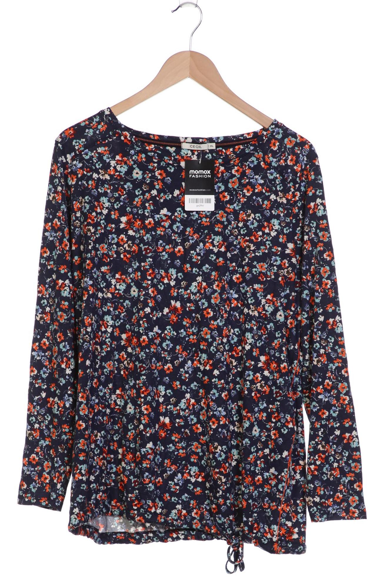 

Cecil Damen Langarmshirt, marineblau, Gr. 46
