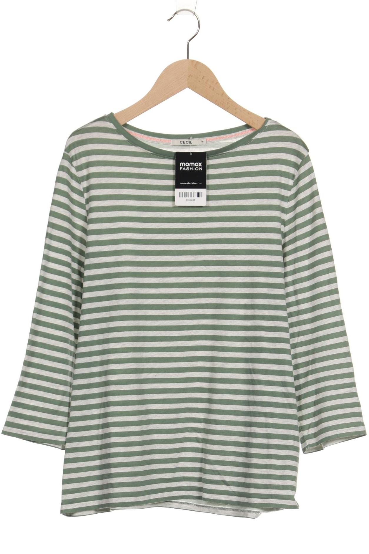

Cecil Damen Langarmshirt, grün, Gr. 38
