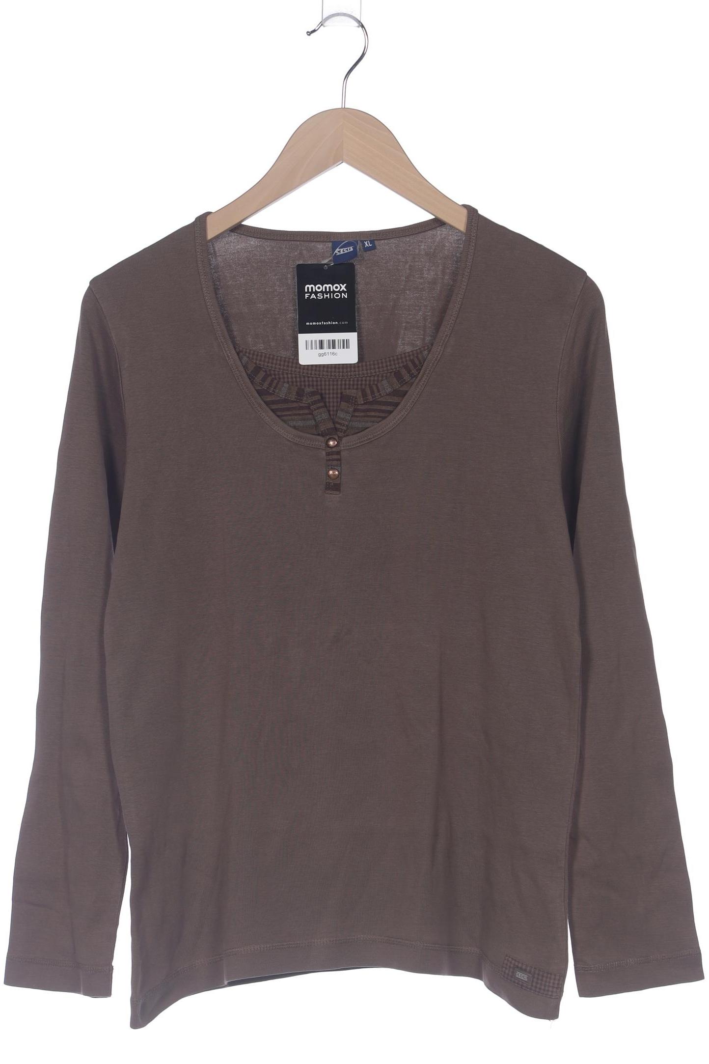 

Cecil Damen Langarmshirt, braun, Gr. 44