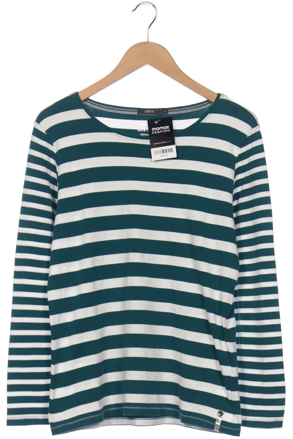 

CECIL Damen Langarmshirt, grün