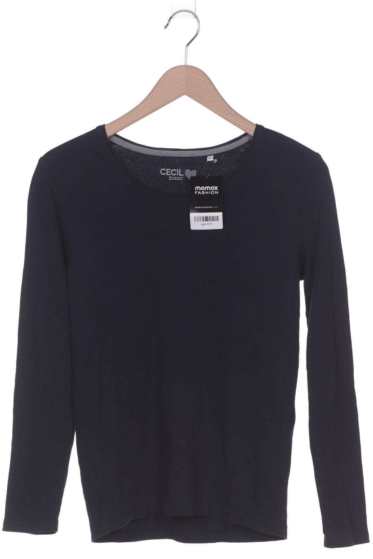 

Cecil Damen Langarmshirt, marineblau, Gr. 38