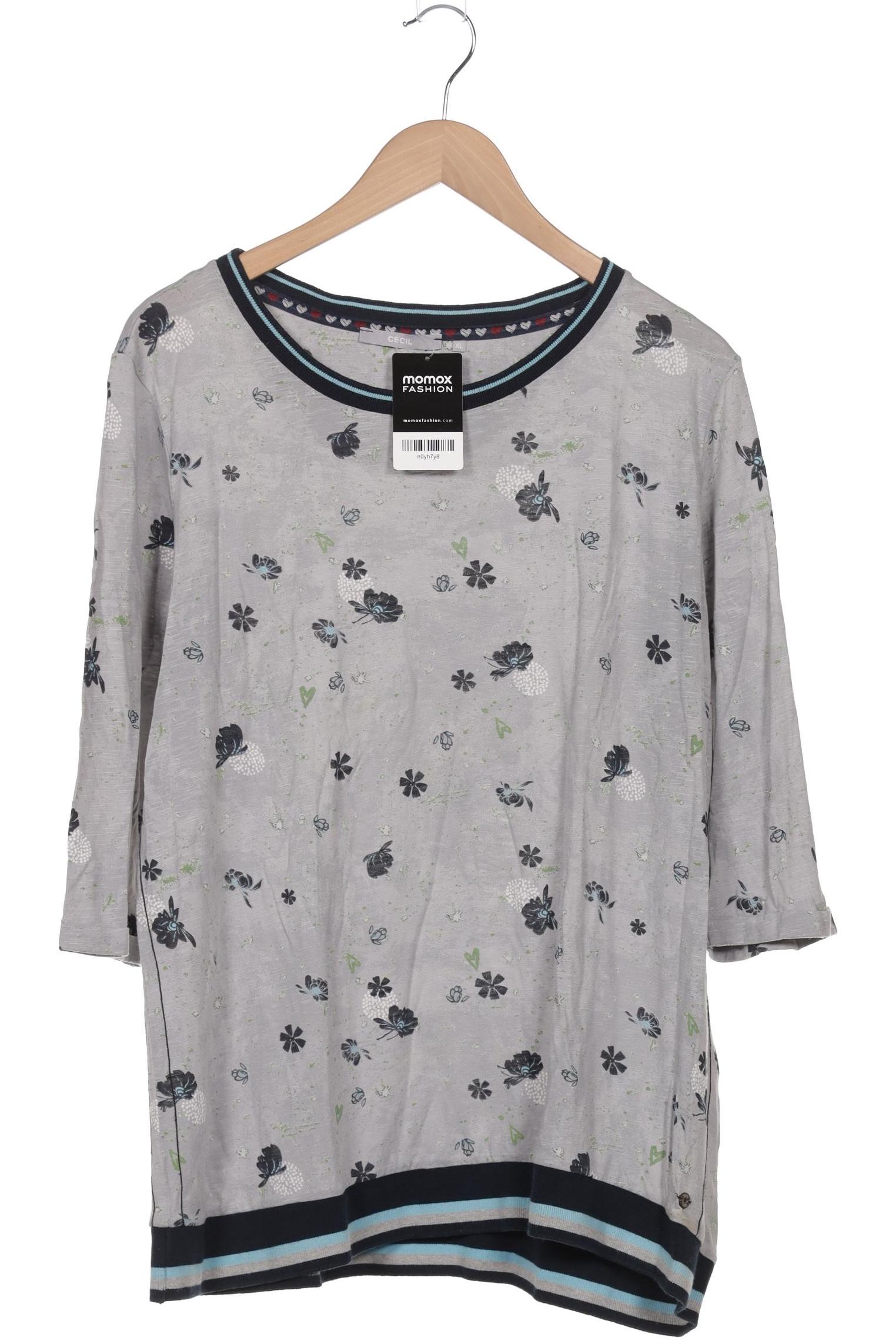 

Cecil Damen Langarmshirt, grau, Gr. 44