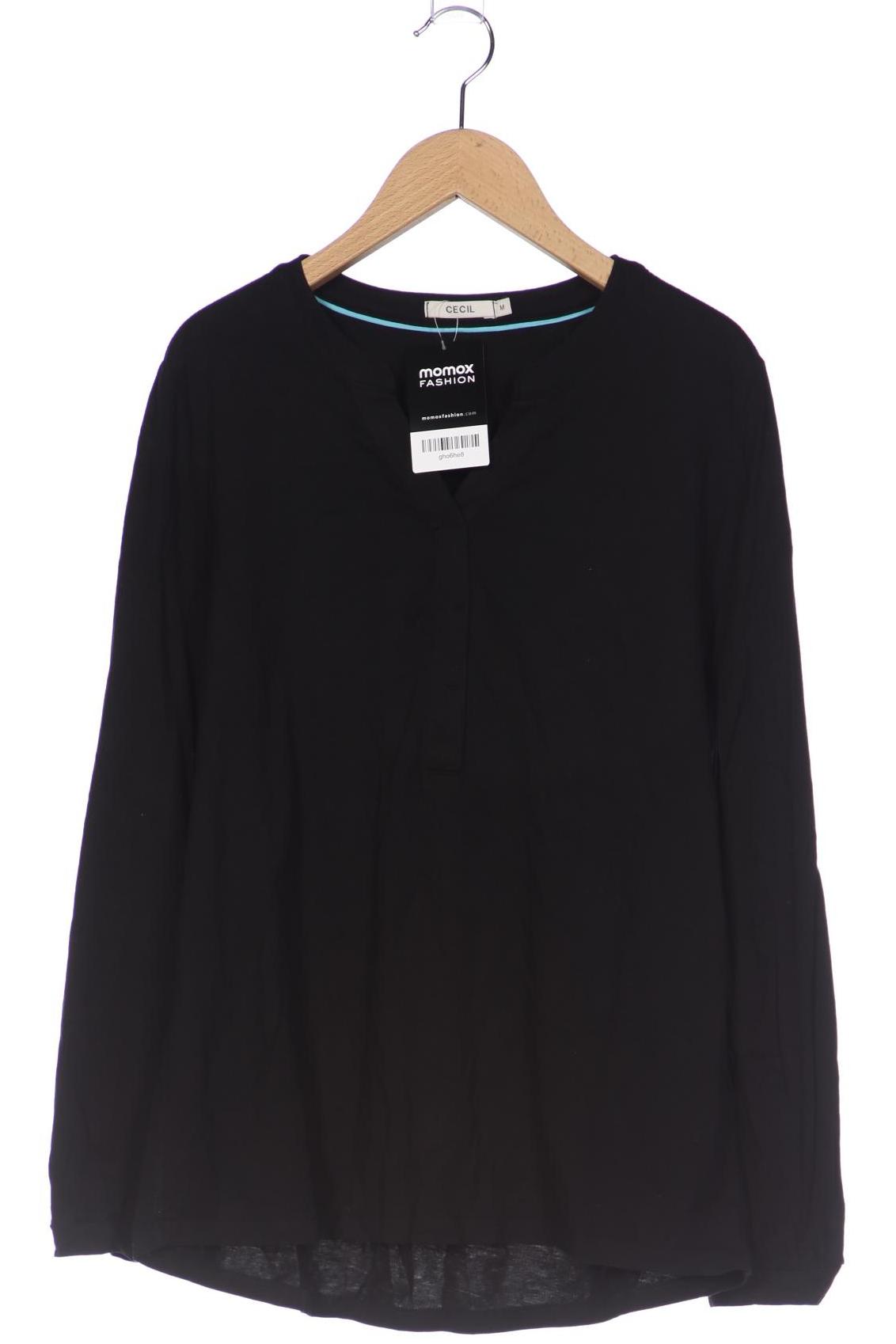 

Cecil Damen Langarmshirt, schwarz, Gr. 38