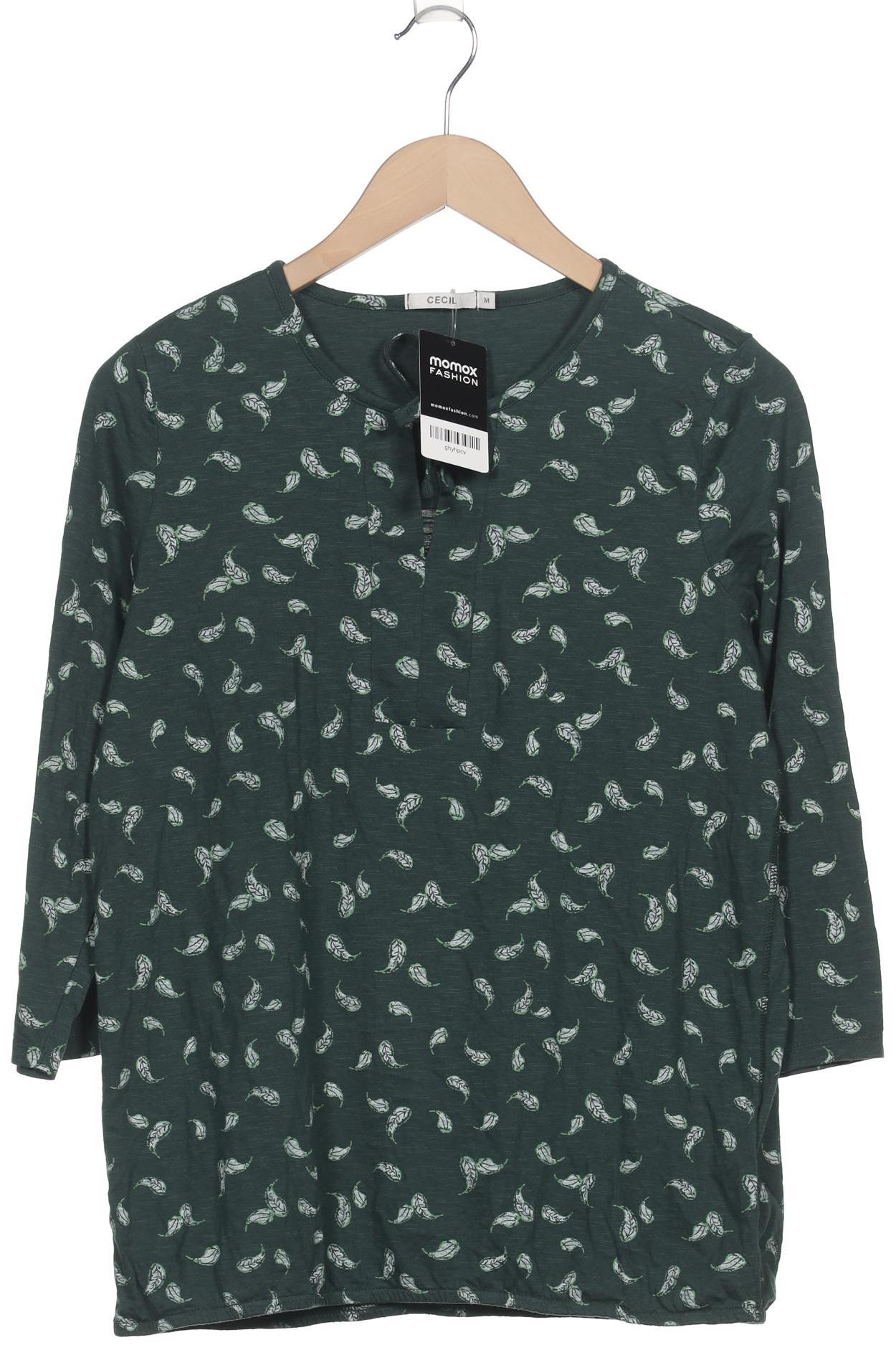 

Cecil Damen Langarmshirt, grün, Gr. 38